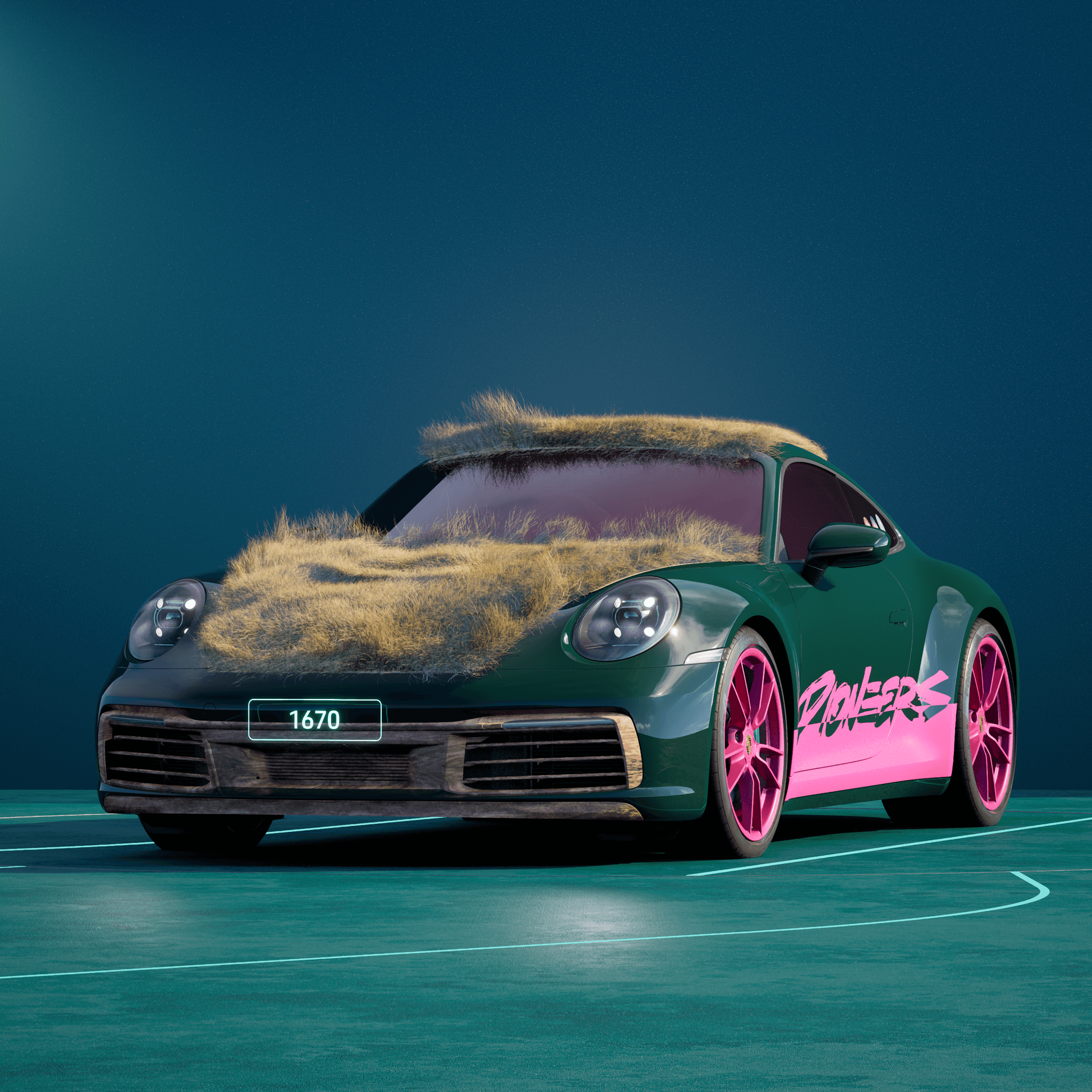 The PORSCHΞ 911 1670 image in phase