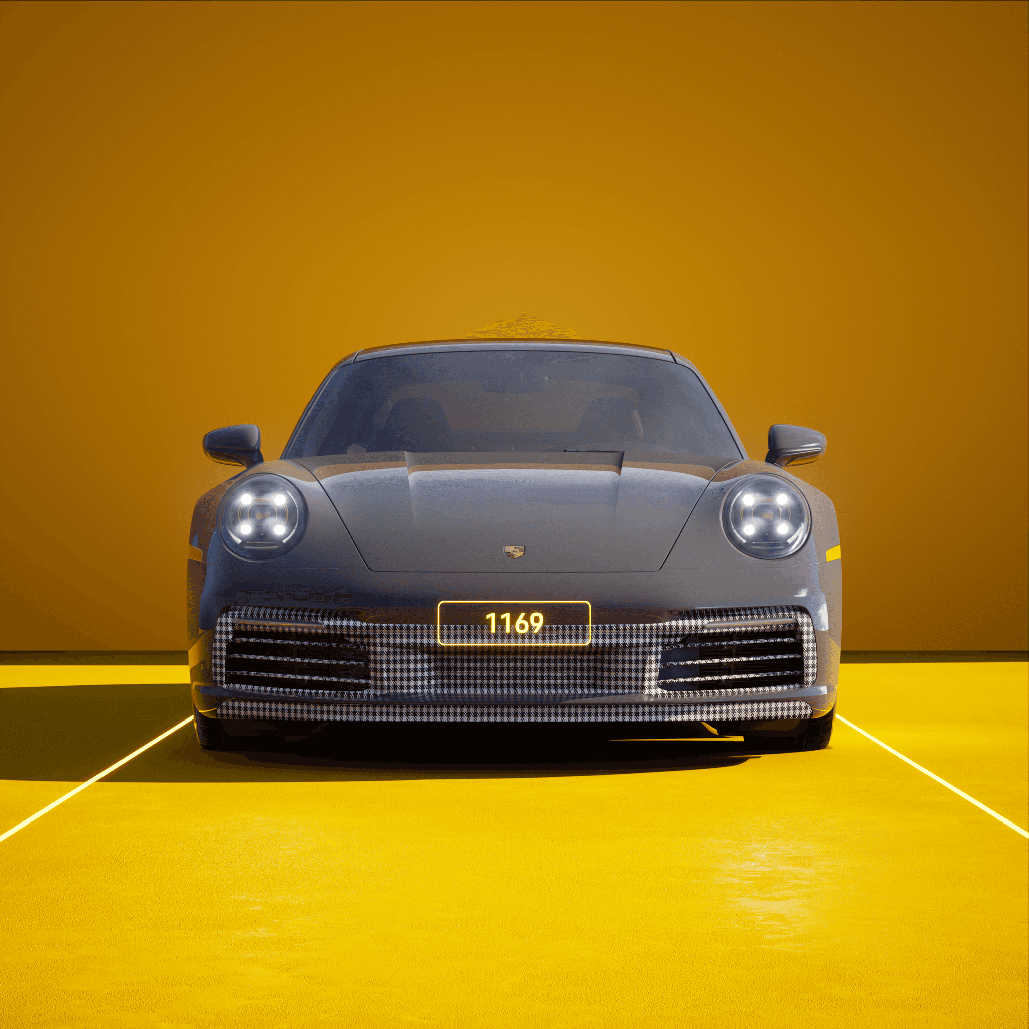 The PORSCHΞ 911 1169 image in phase