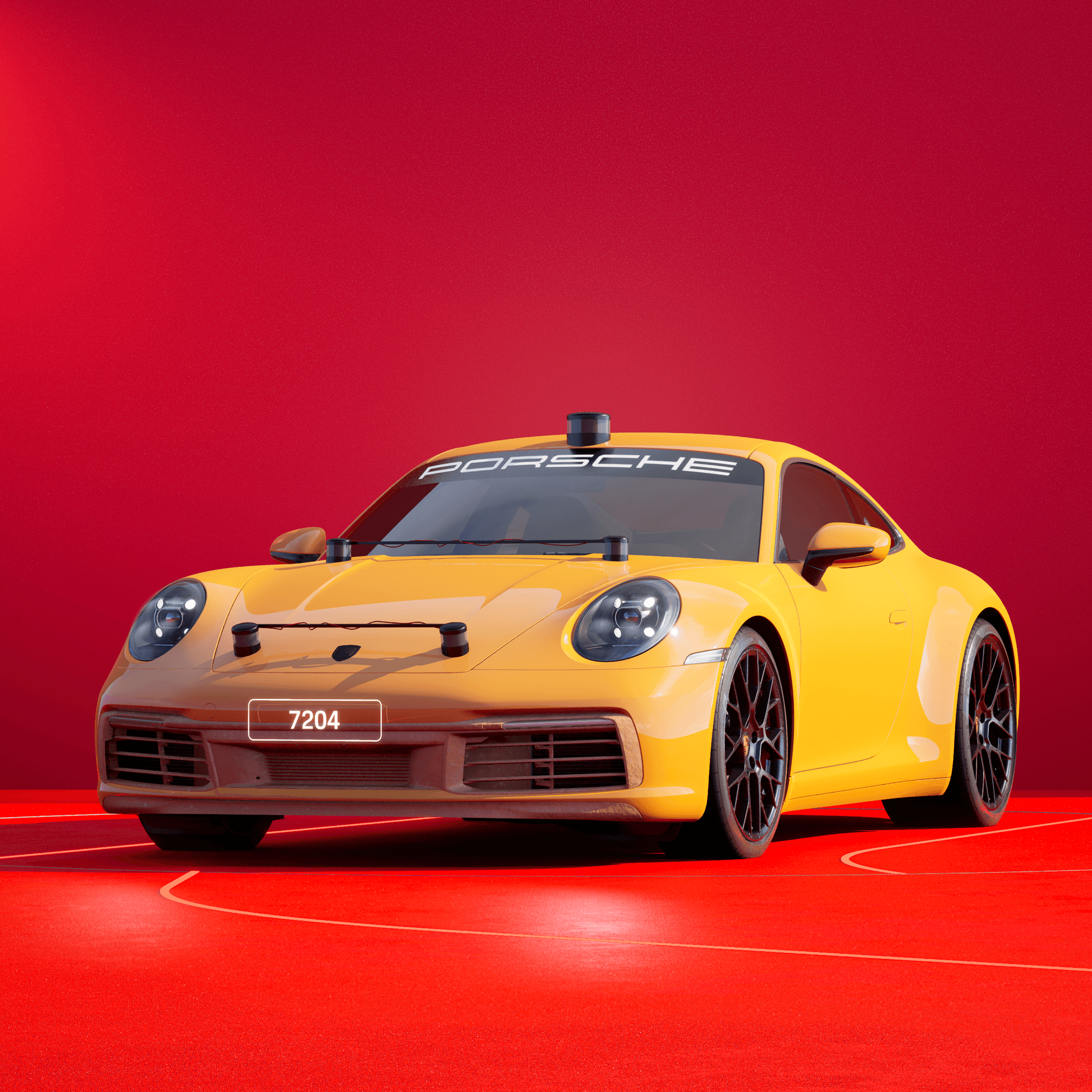 The PORSCHΞ 911 7204 image in phase
