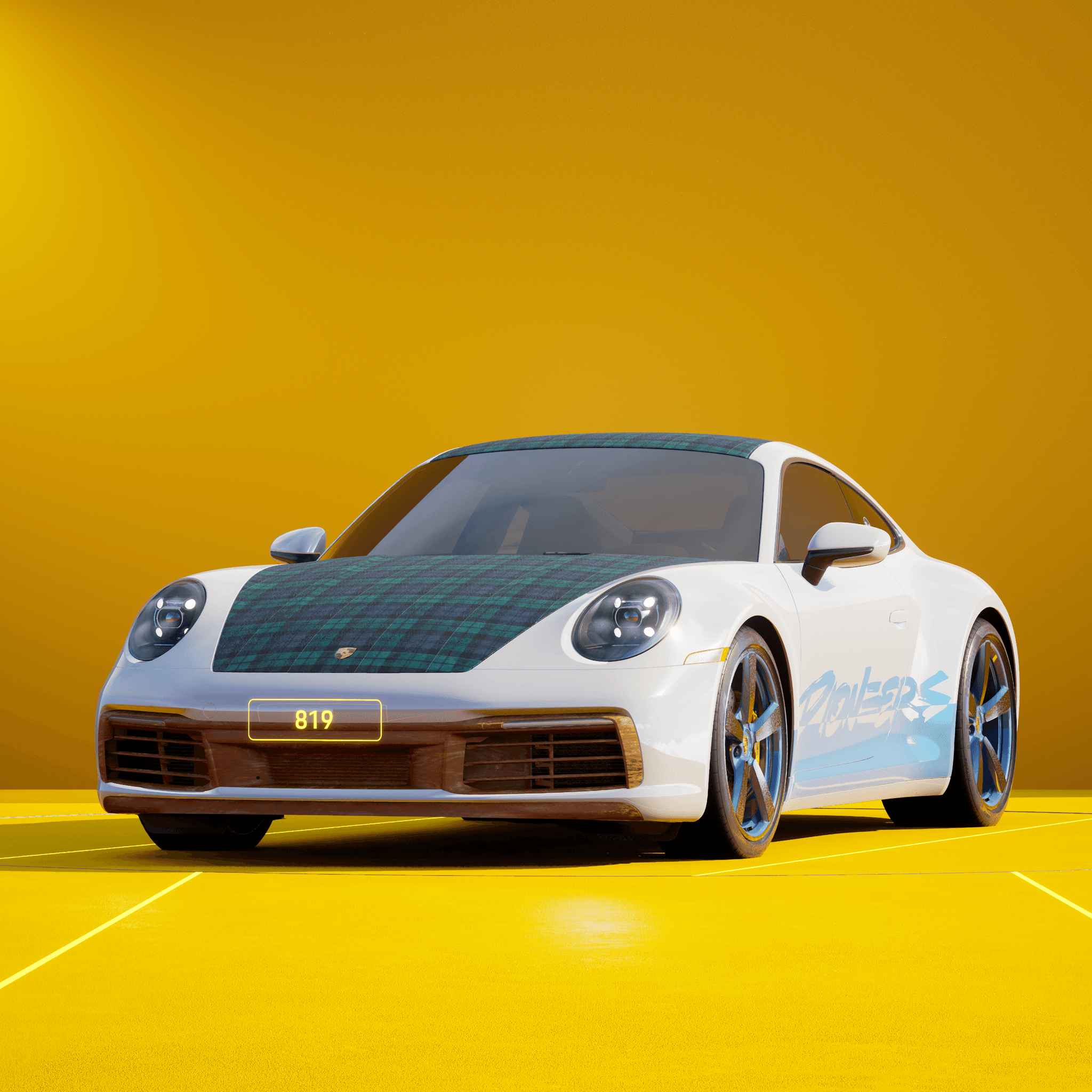 The PORSCHΞ 911 819 image in phase