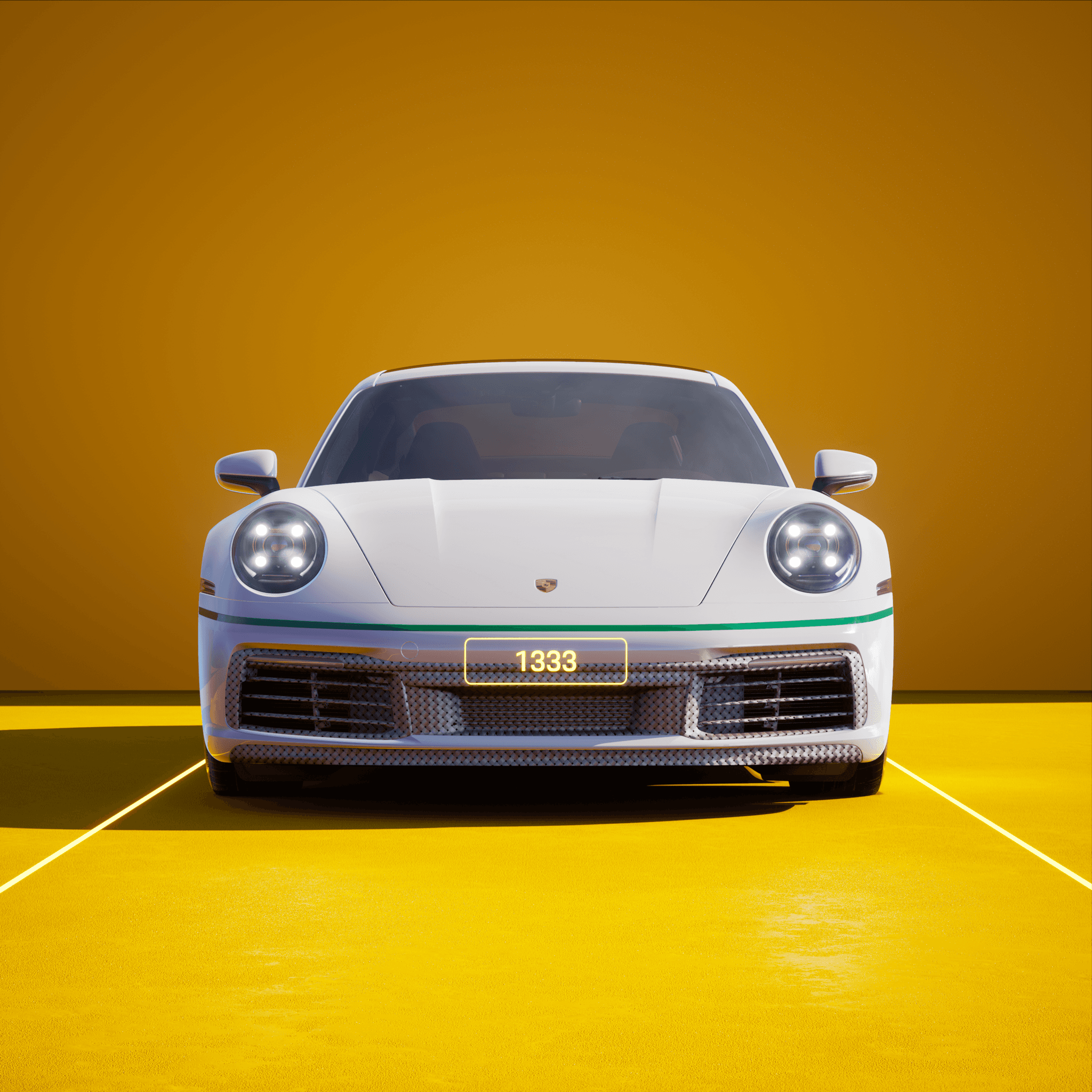 The PORSCHΞ 911 1333 image in phase