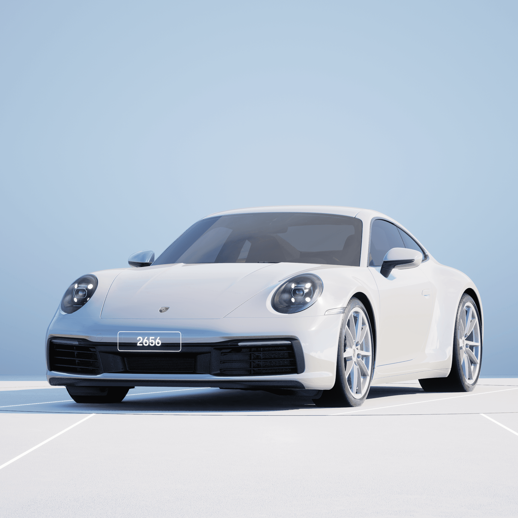 The PORSCHΞ 911 2656 image in phase