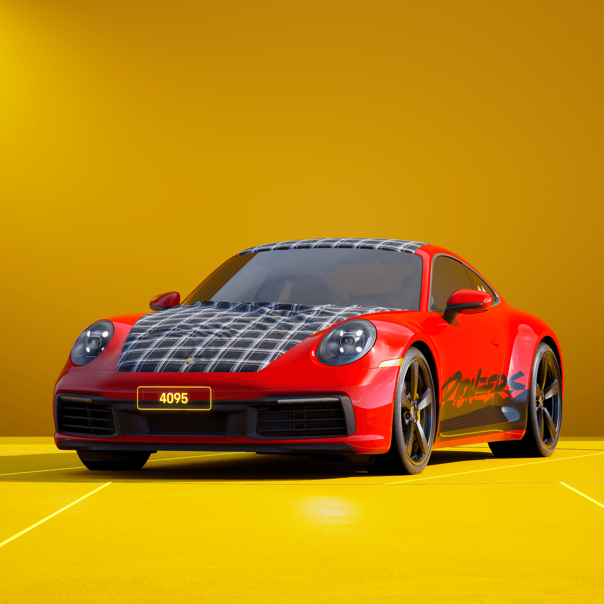 The PORSCHΞ 911 4095 image in phase