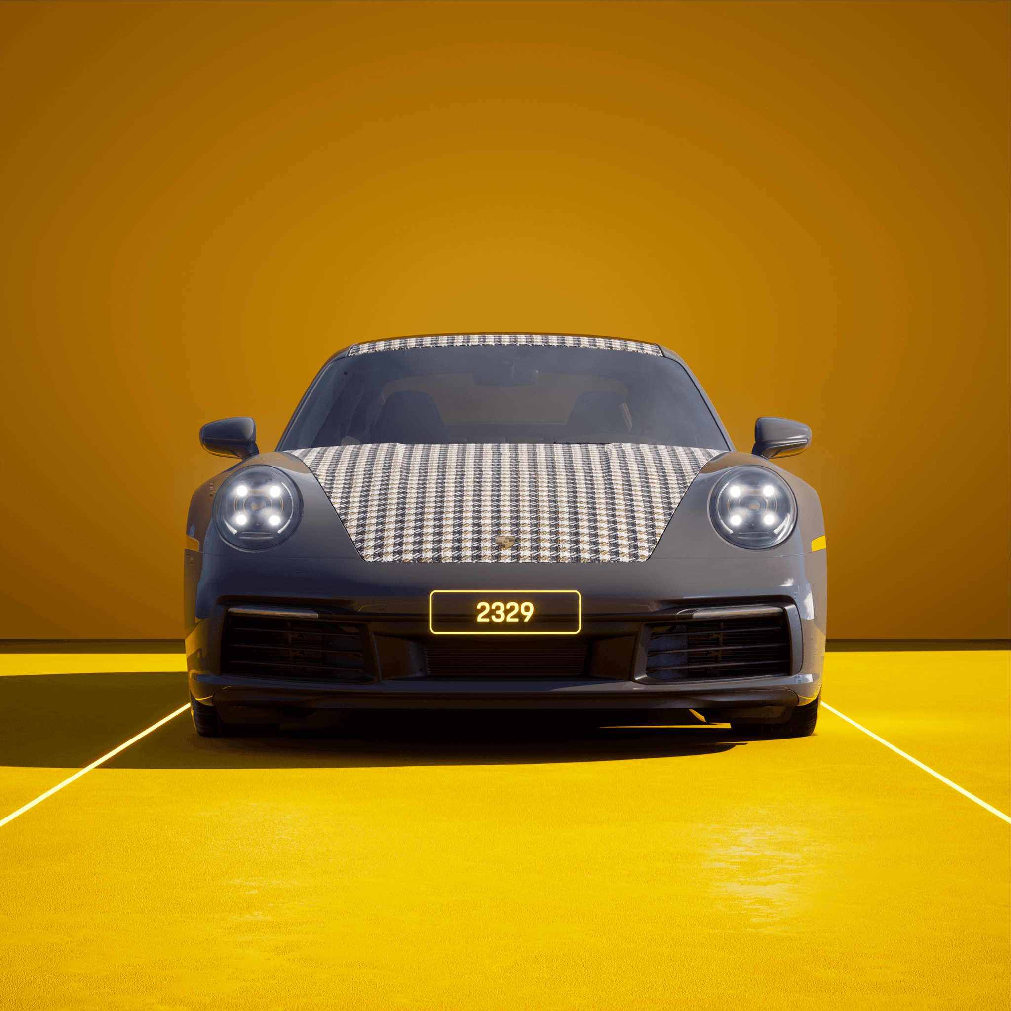The PORSCHΞ 911 2329 image in phase