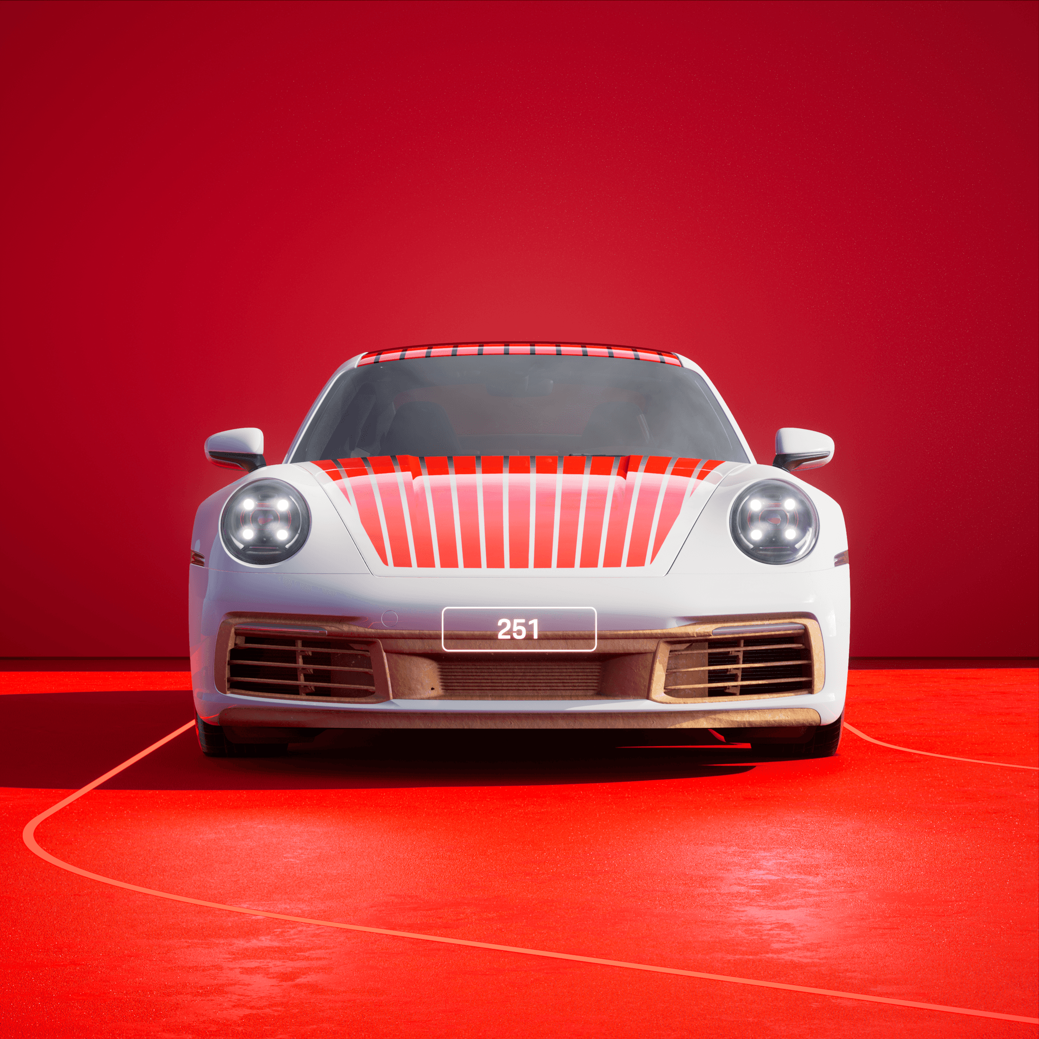 The PORSCHΞ 911 251 image in phase