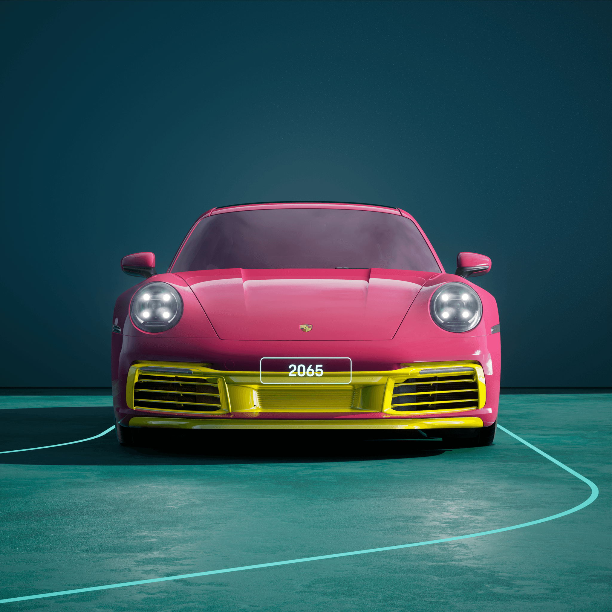 The PORSCHΞ 911 2065 image in phase