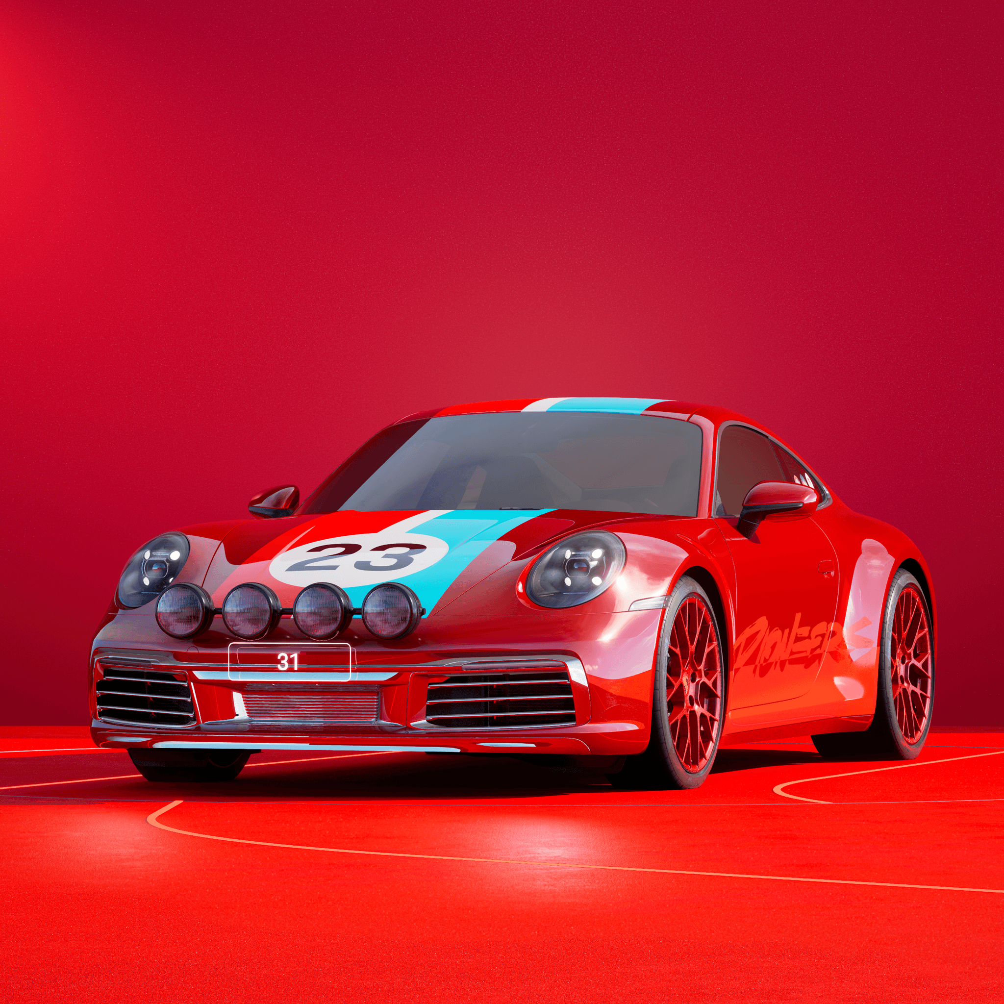 The PORSCHΞ 911 31 image in phase