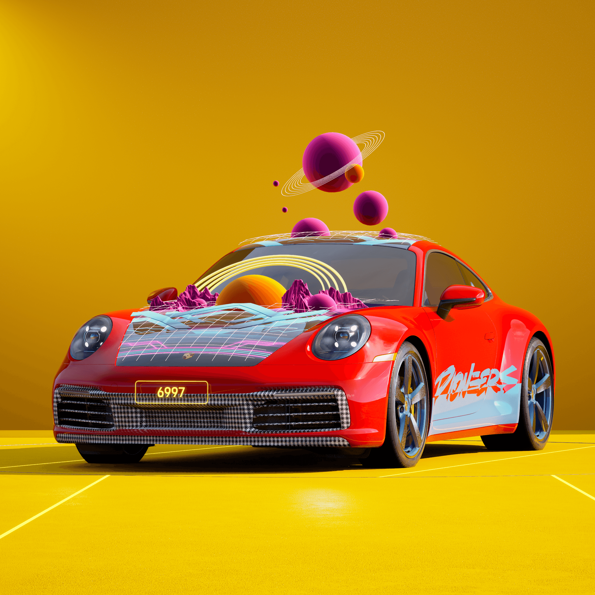 The PORSCHΞ 911 6997 image in phase