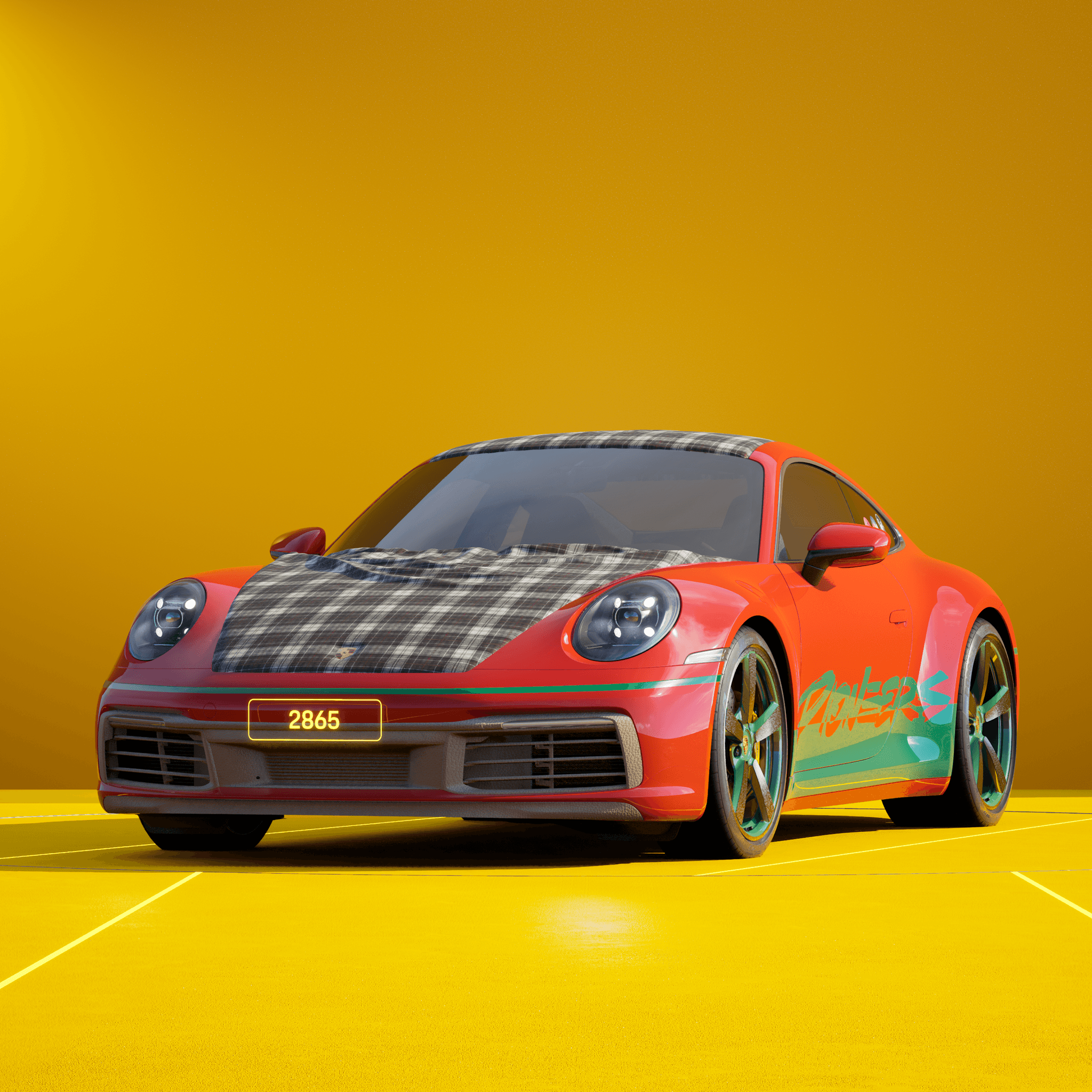 The PORSCHΞ 911 2865 image in phase