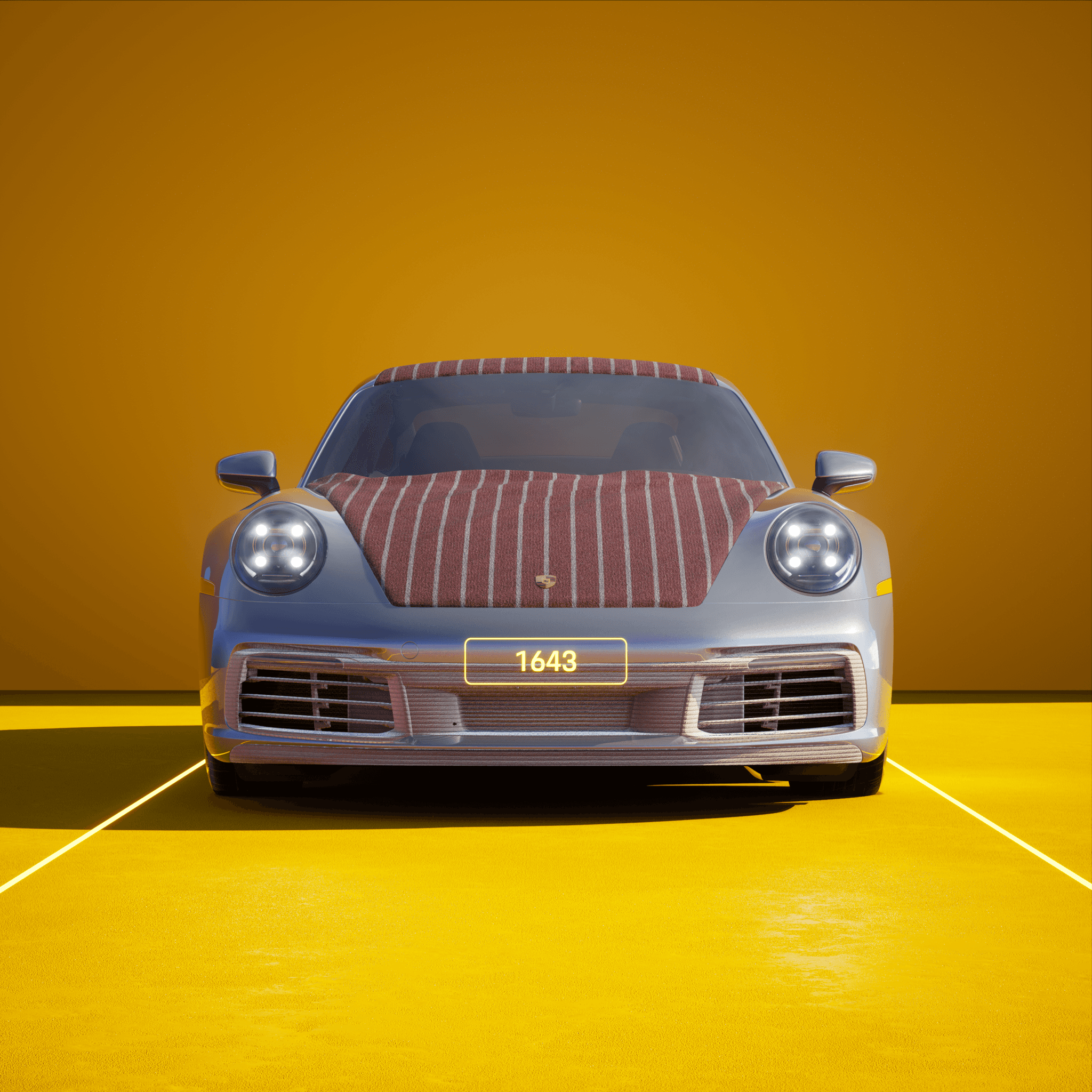 The PORSCHΞ 911 1643 image in phase