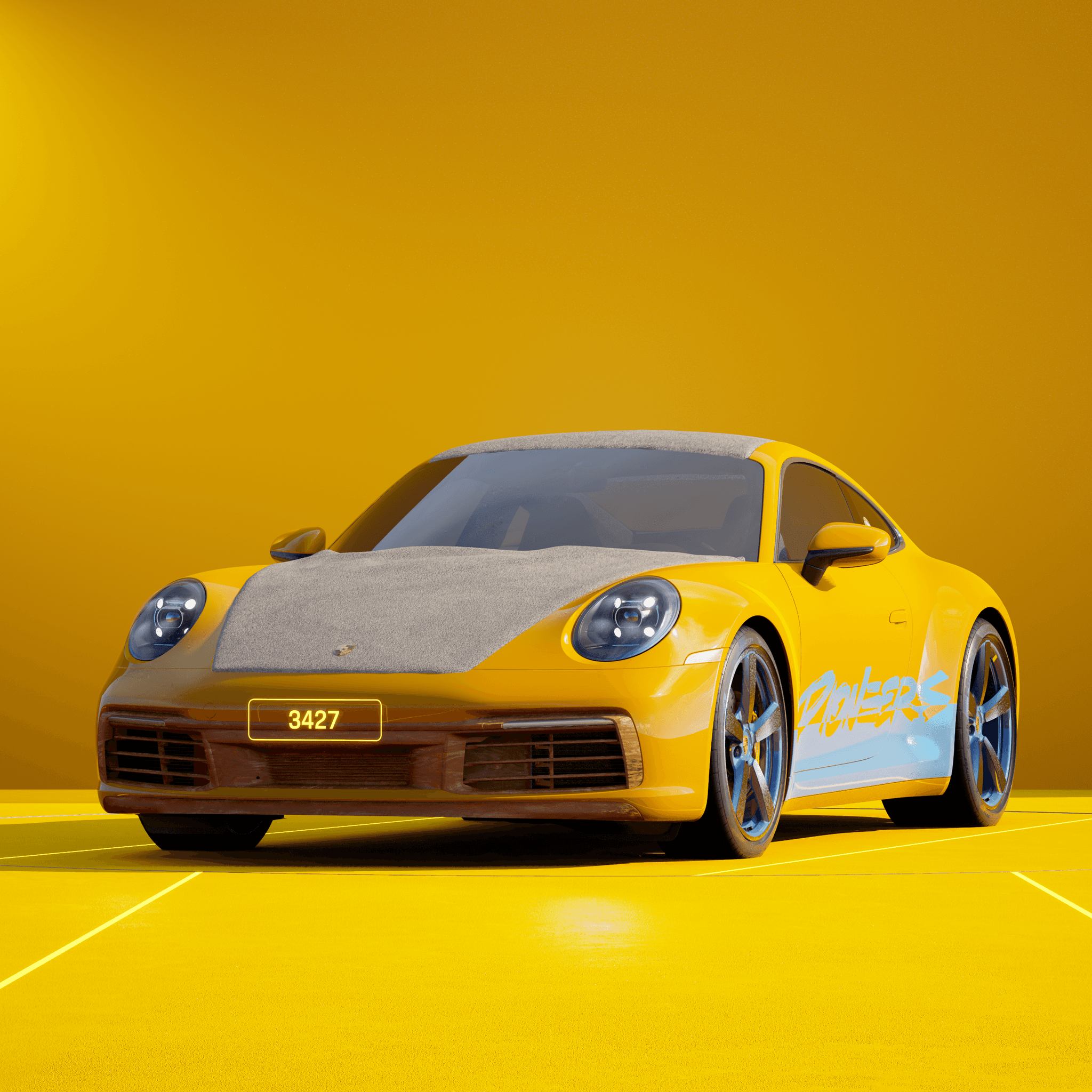 The PORSCHΞ 911 3427 image in phase