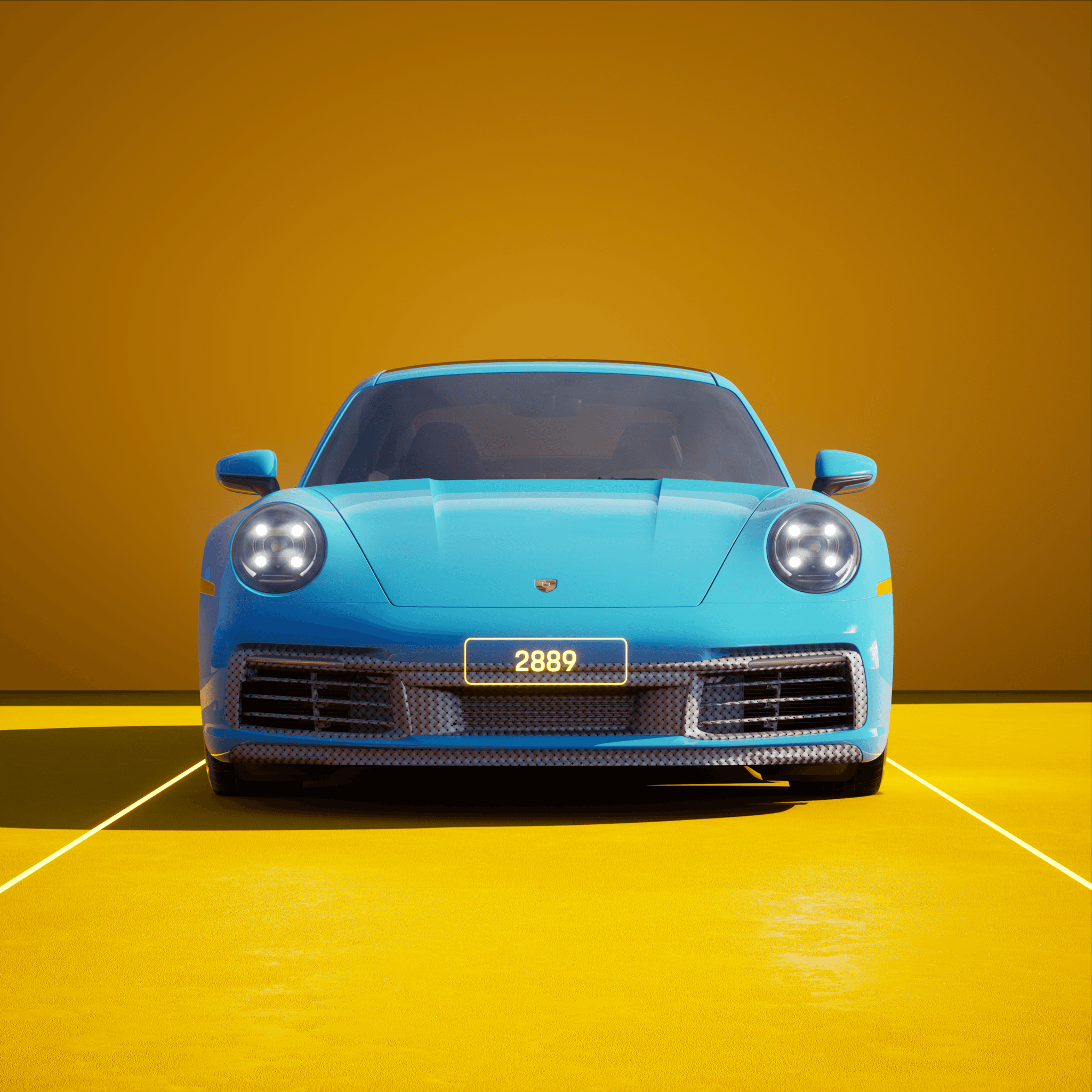 The PORSCHΞ 911 2889 image in phase