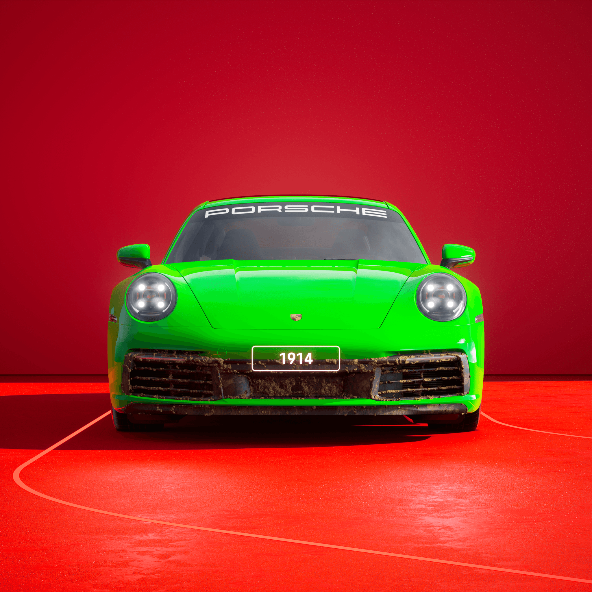 The PORSCHΞ 911 1914 image in phase