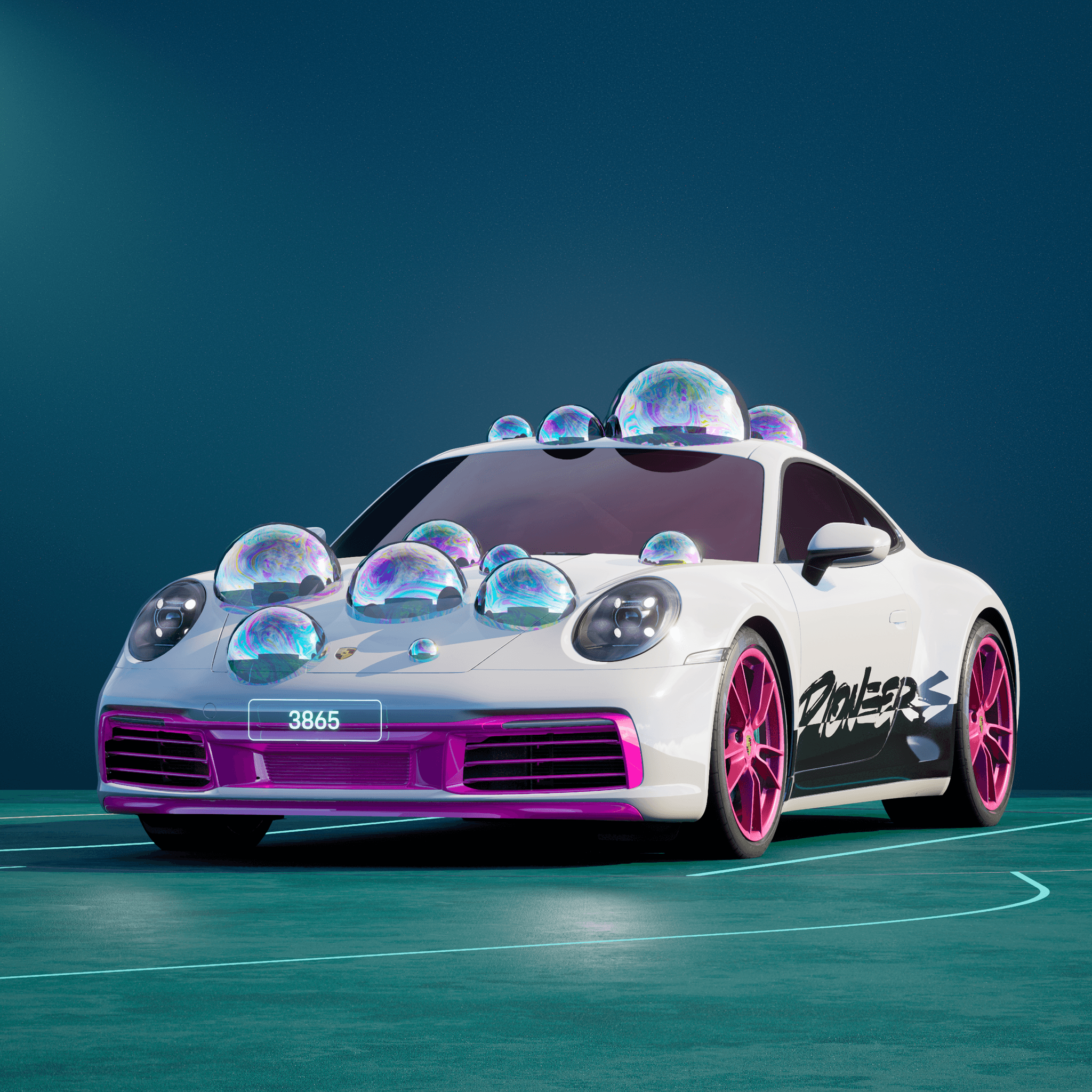The PORSCHΞ 911 3865 image in phase