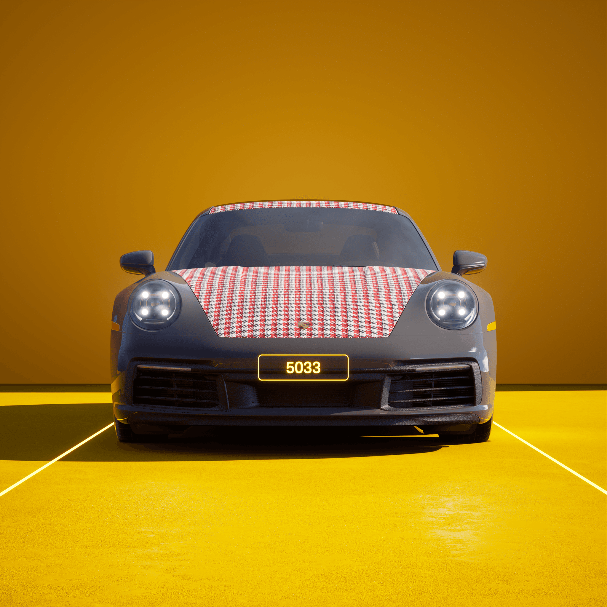 The PORSCHΞ 911 5033 image in phase