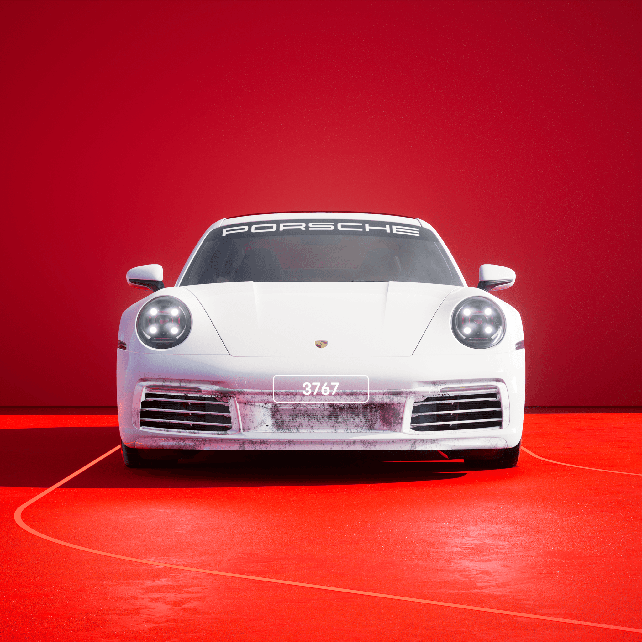 The PORSCHΞ 911 3767 image in phase