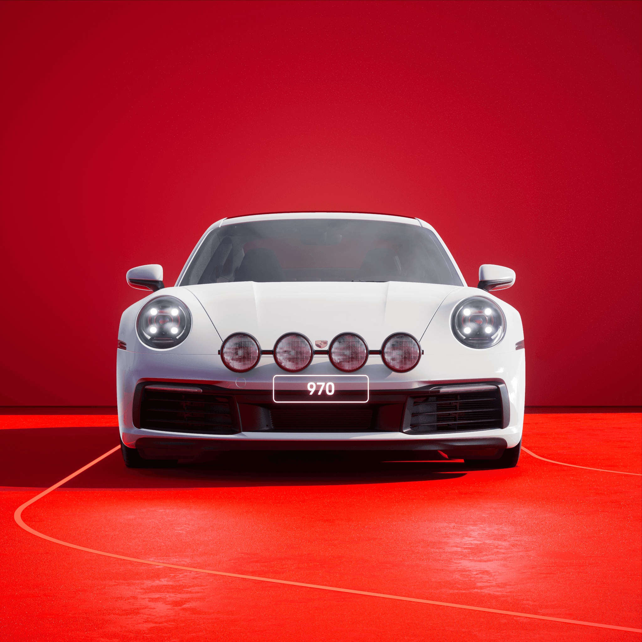 The PORSCHΞ 911 970 image in phase