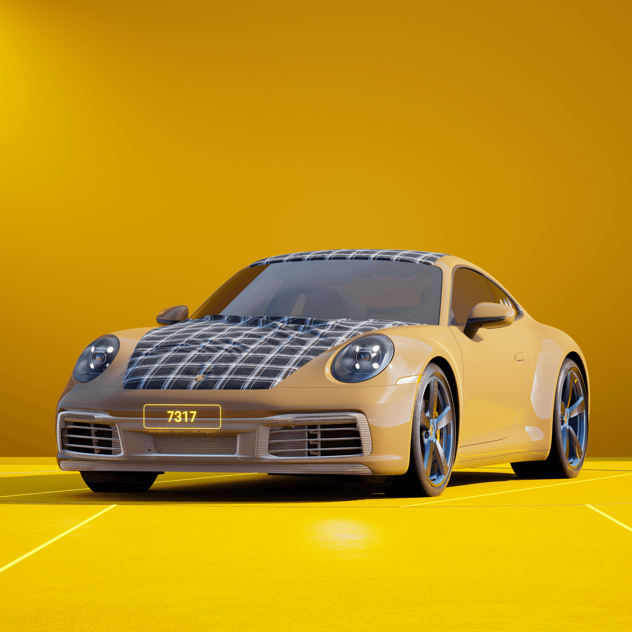 The PORSCHΞ 911 7317 image in phase