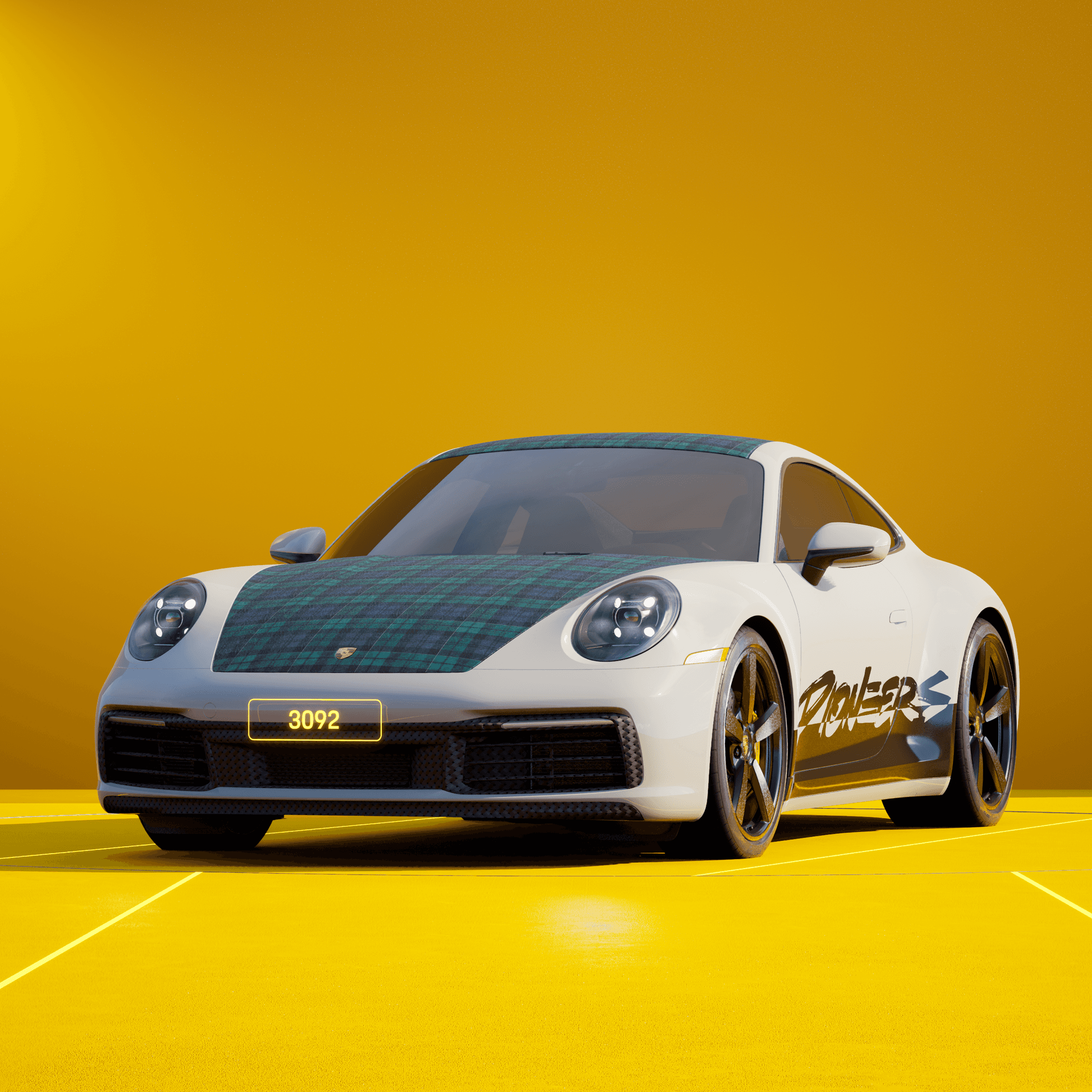 The PORSCHΞ 911 3092 image in phase