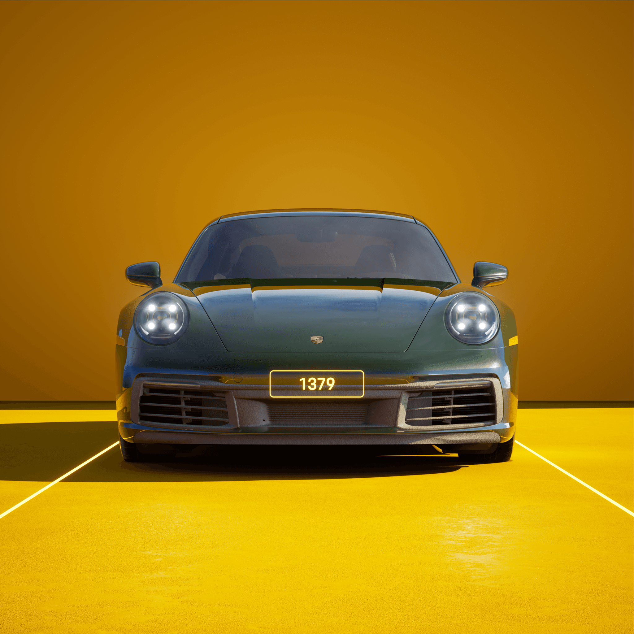 The PORSCHΞ 911 1379 image in phase