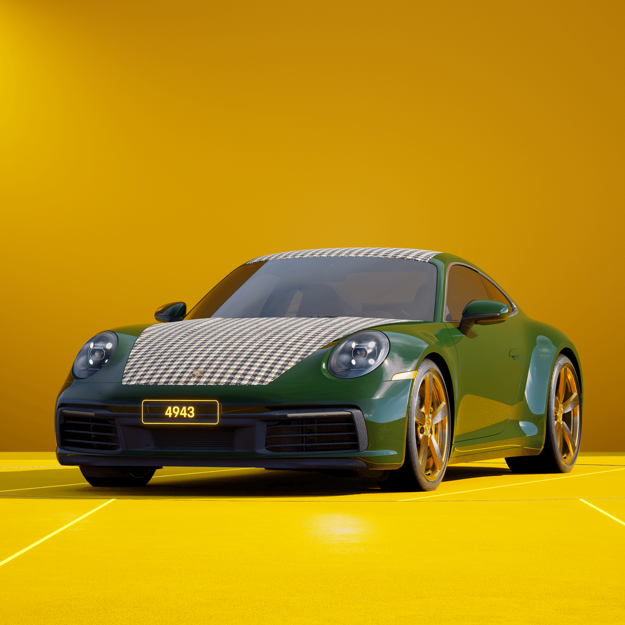 The PORSCHΞ 911 4943 image in phase