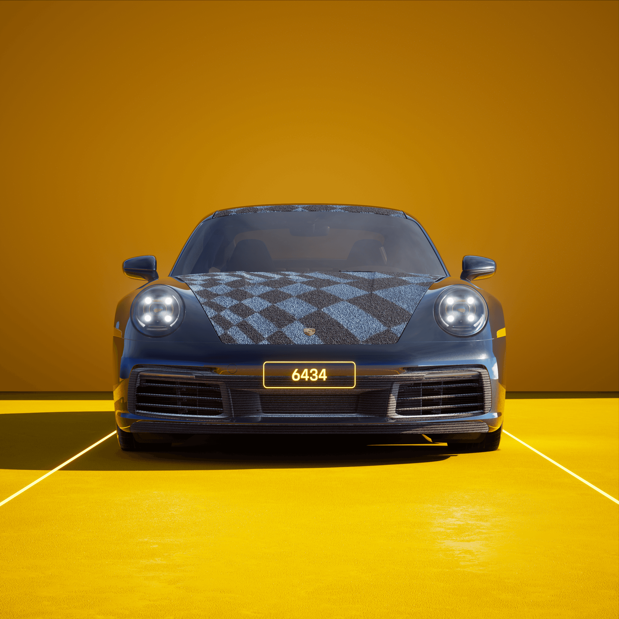 The PORSCHΞ 911 6434 image in phase