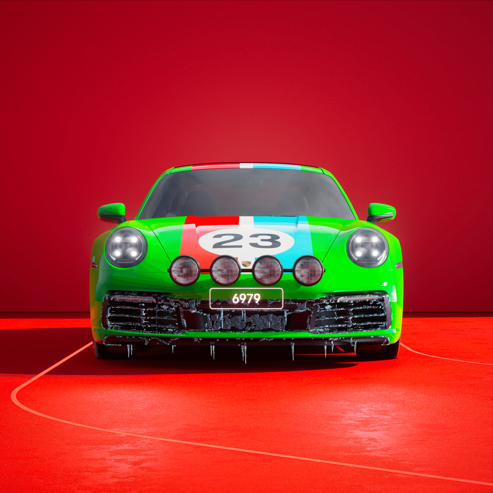 The PORSCHΞ 911 6979 image in phase