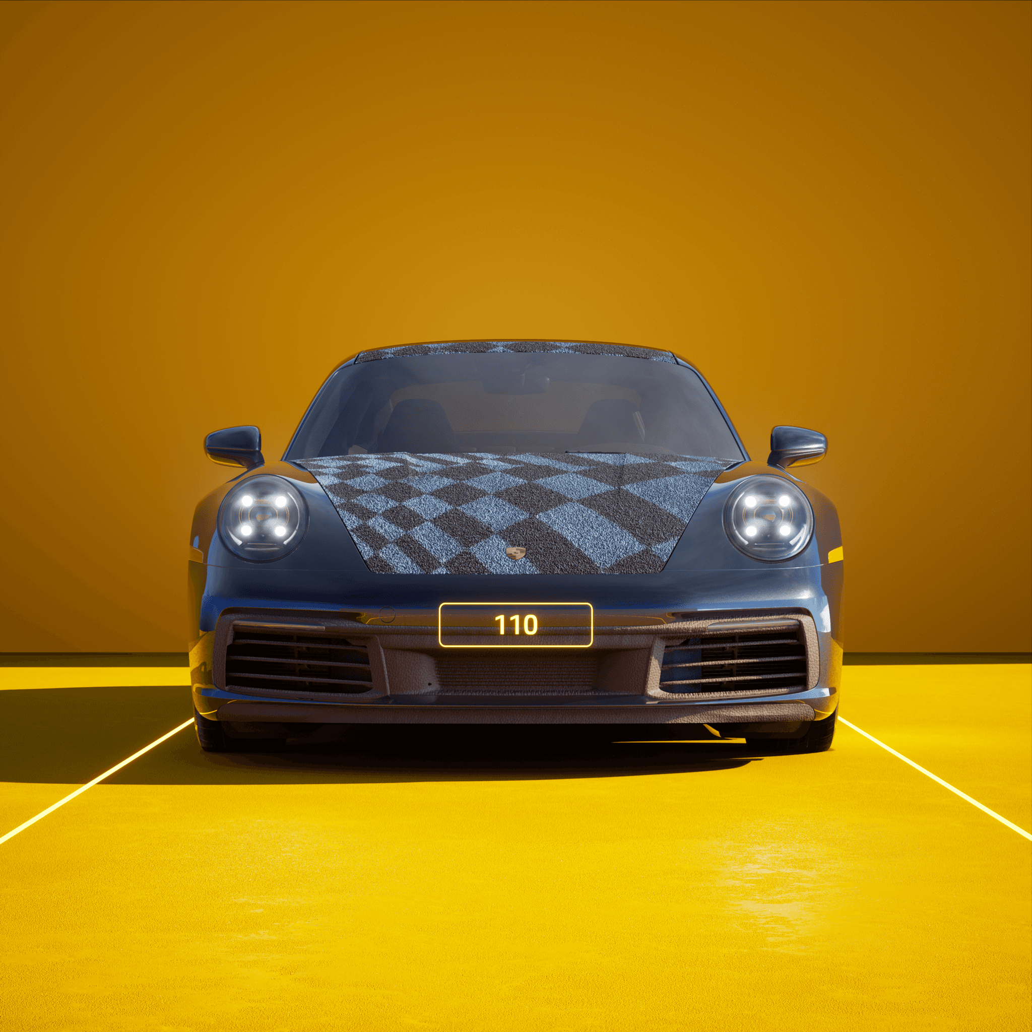 The PORSCHΞ 911 110 image in phase