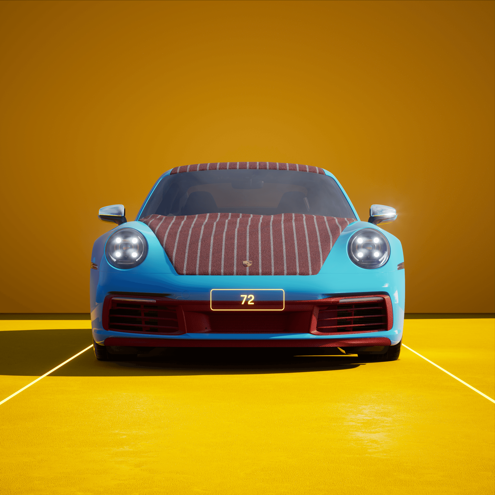 The PORSCHΞ 911 72 image in phase