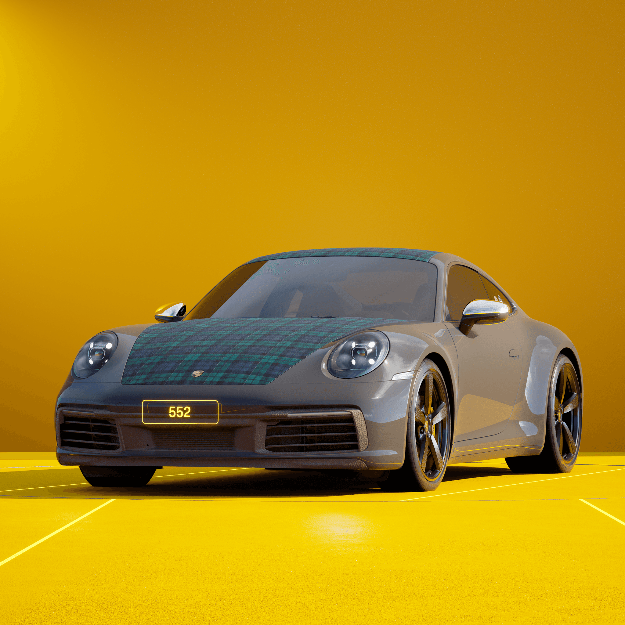 The PORSCHΞ 911 552 image in phase