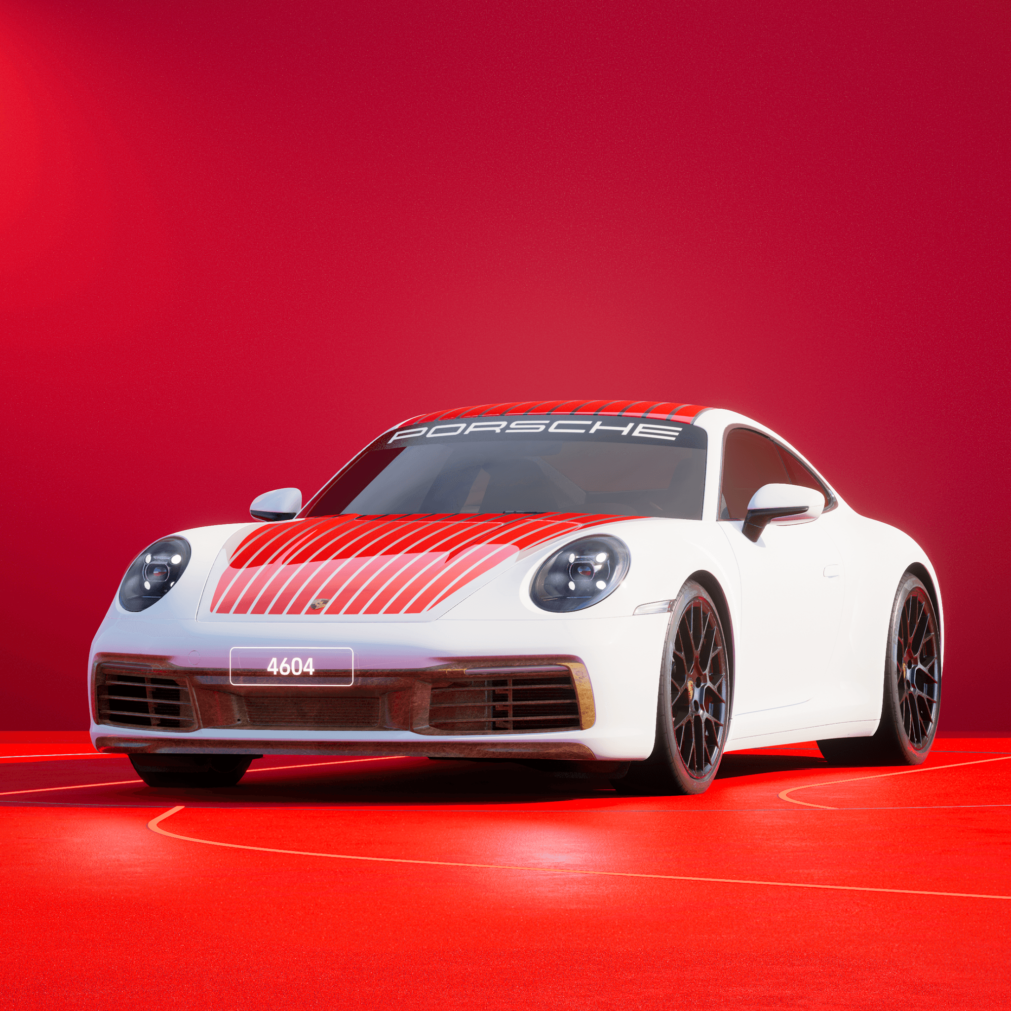 The PORSCHΞ 911 4604 image in phase