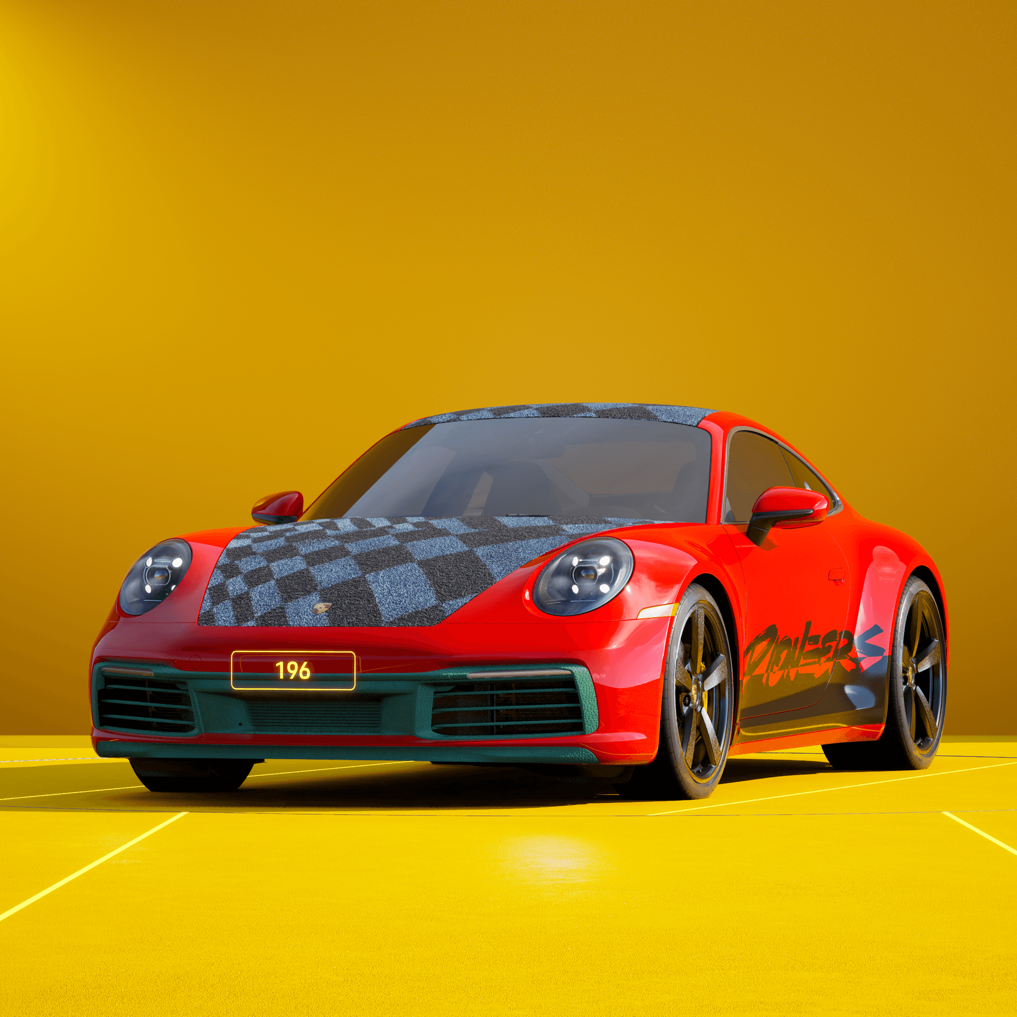 The PORSCHΞ 911 196 image in phase