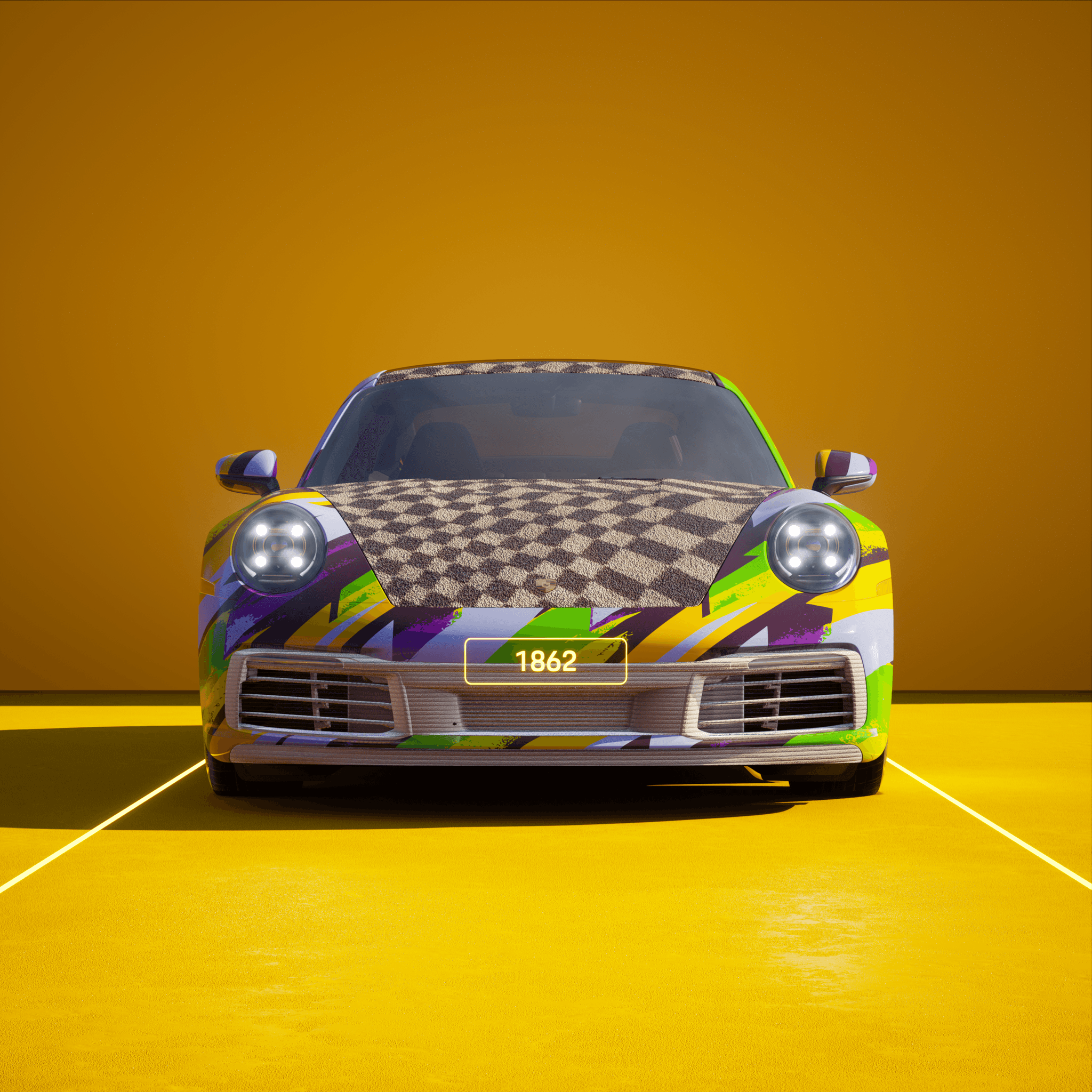The PORSCHΞ 911 1862 image in phase