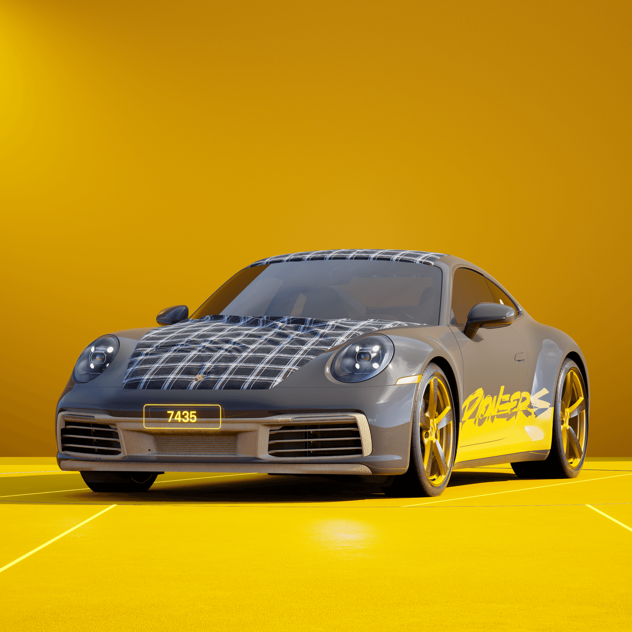 The PORSCHΞ 911 7435 image in phase