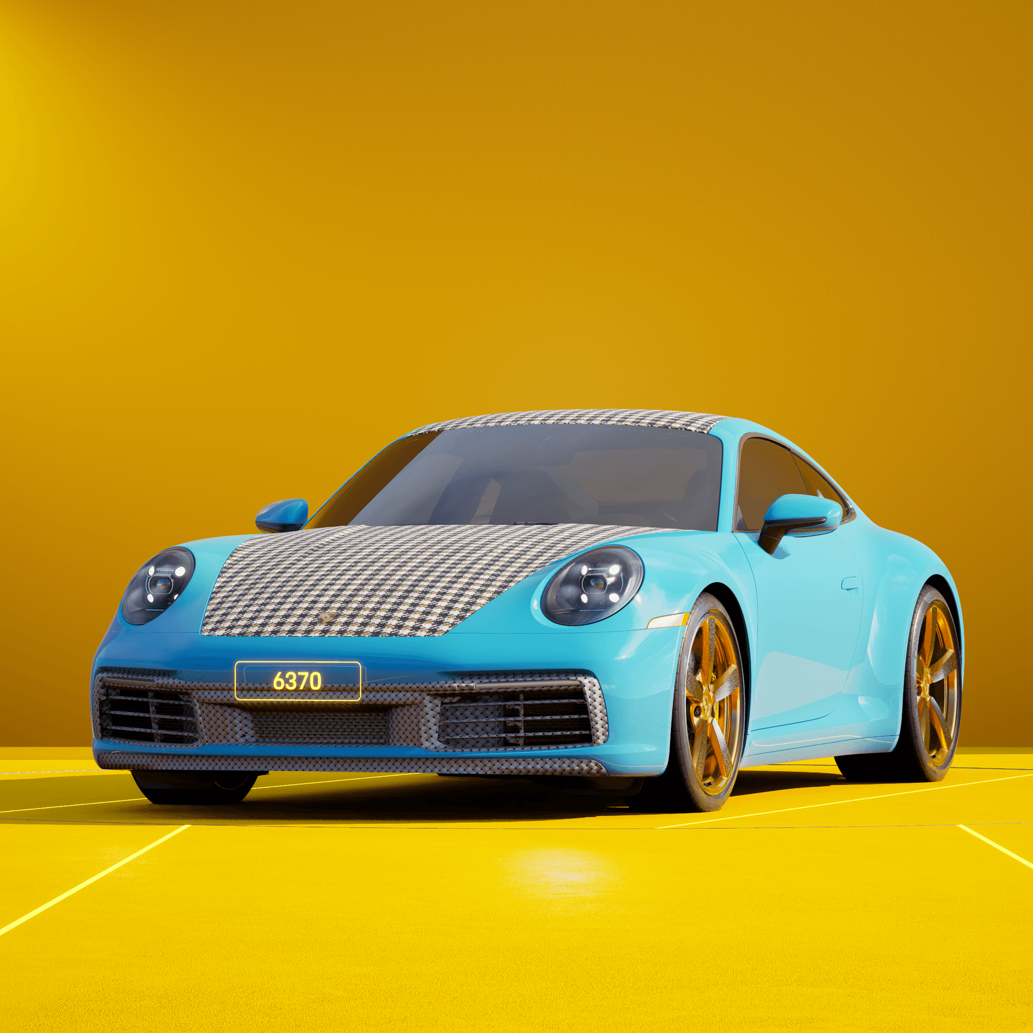 The PORSCHΞ 911 6370 image in phase