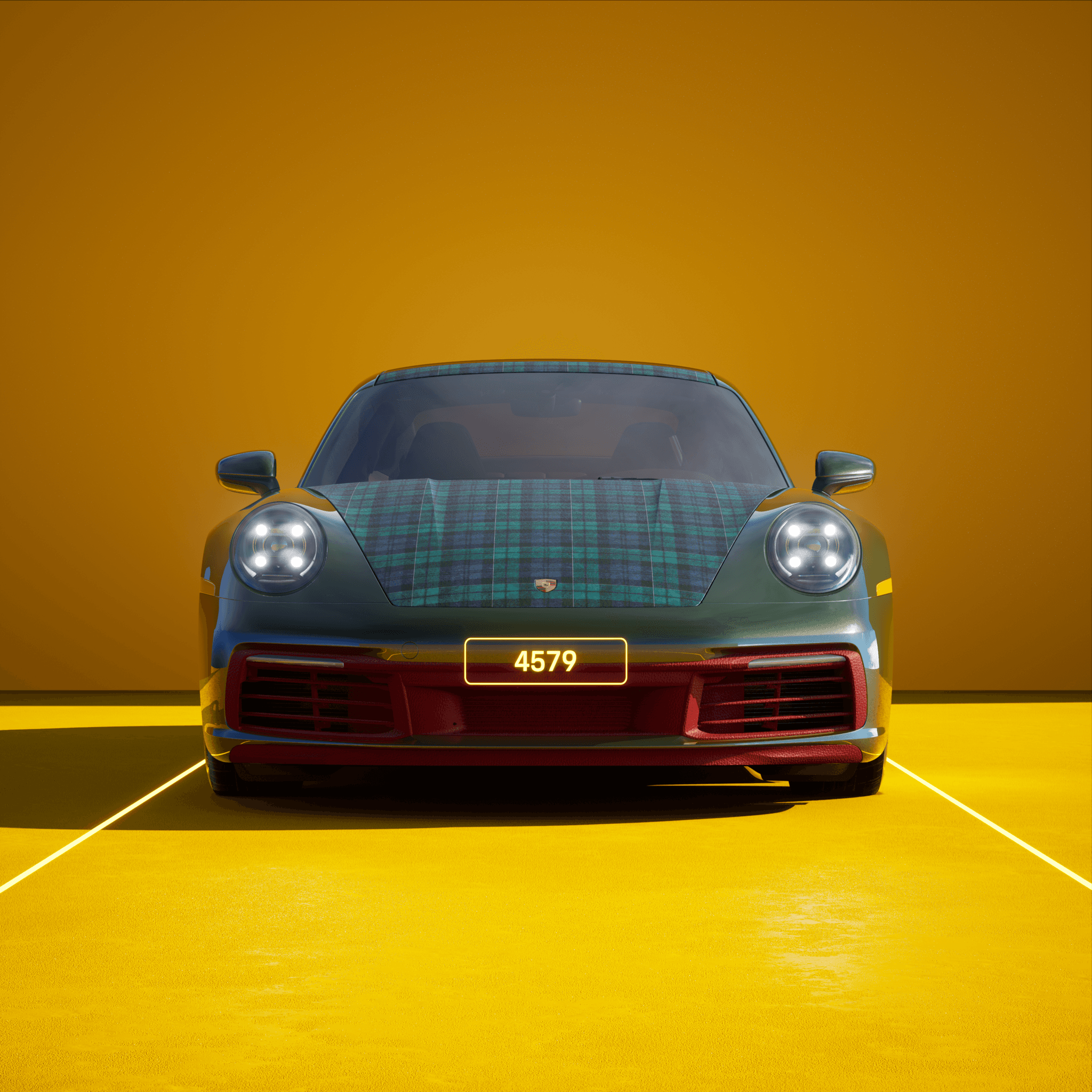 The PORSCHΞ 911 4579 image in phase