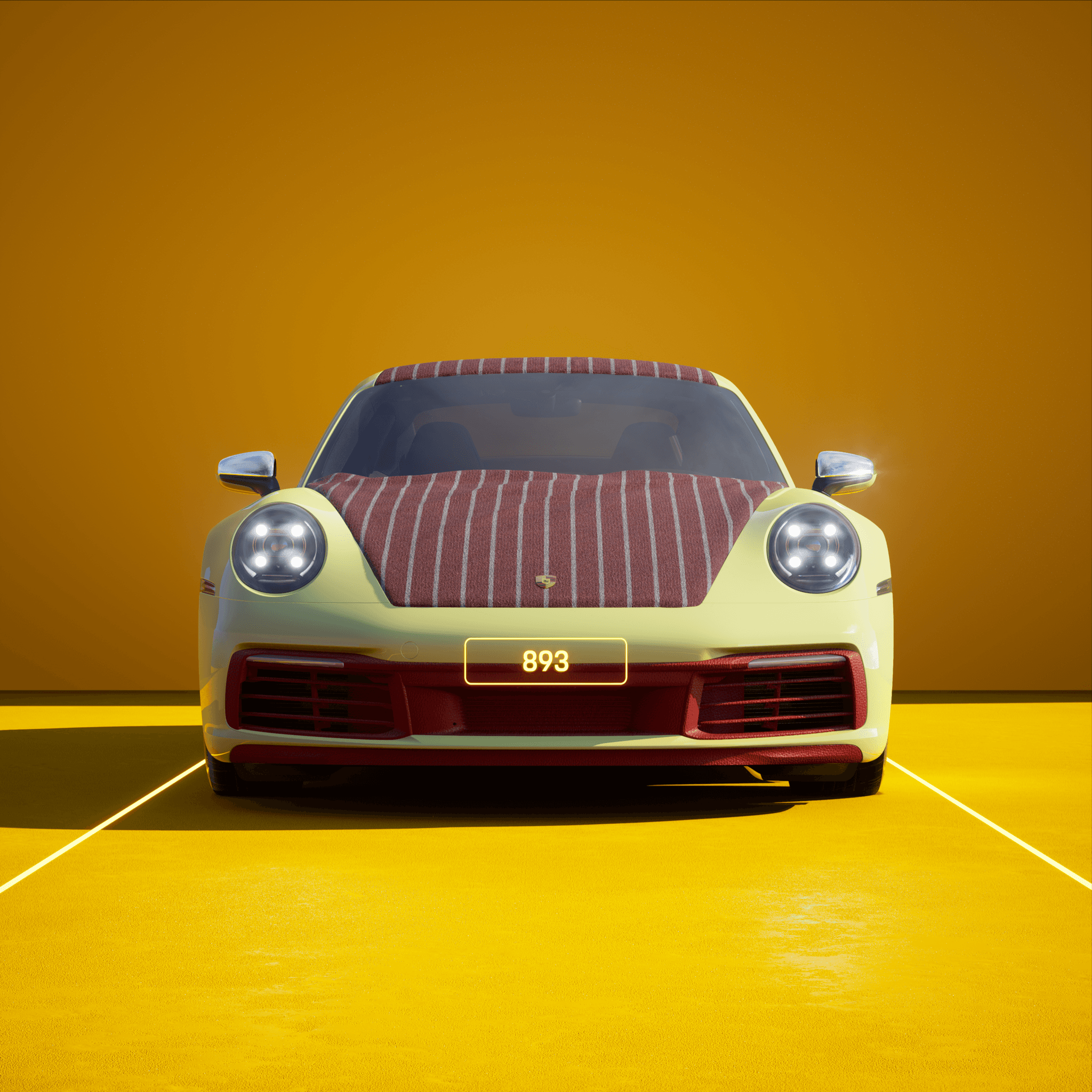 The PORSCHΞ 911 893 image in phase