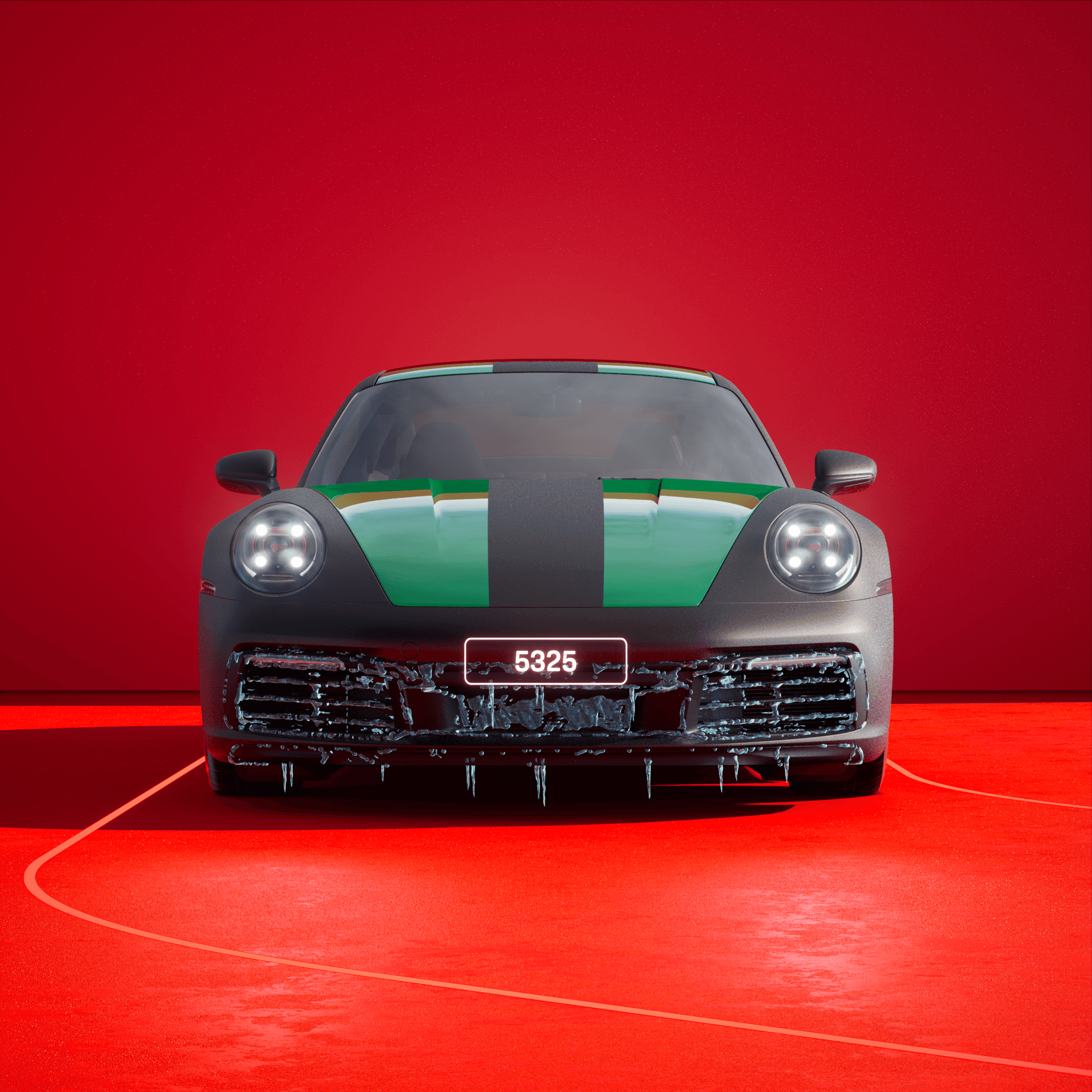 The PORSCHΞ 911 5325 image in phase