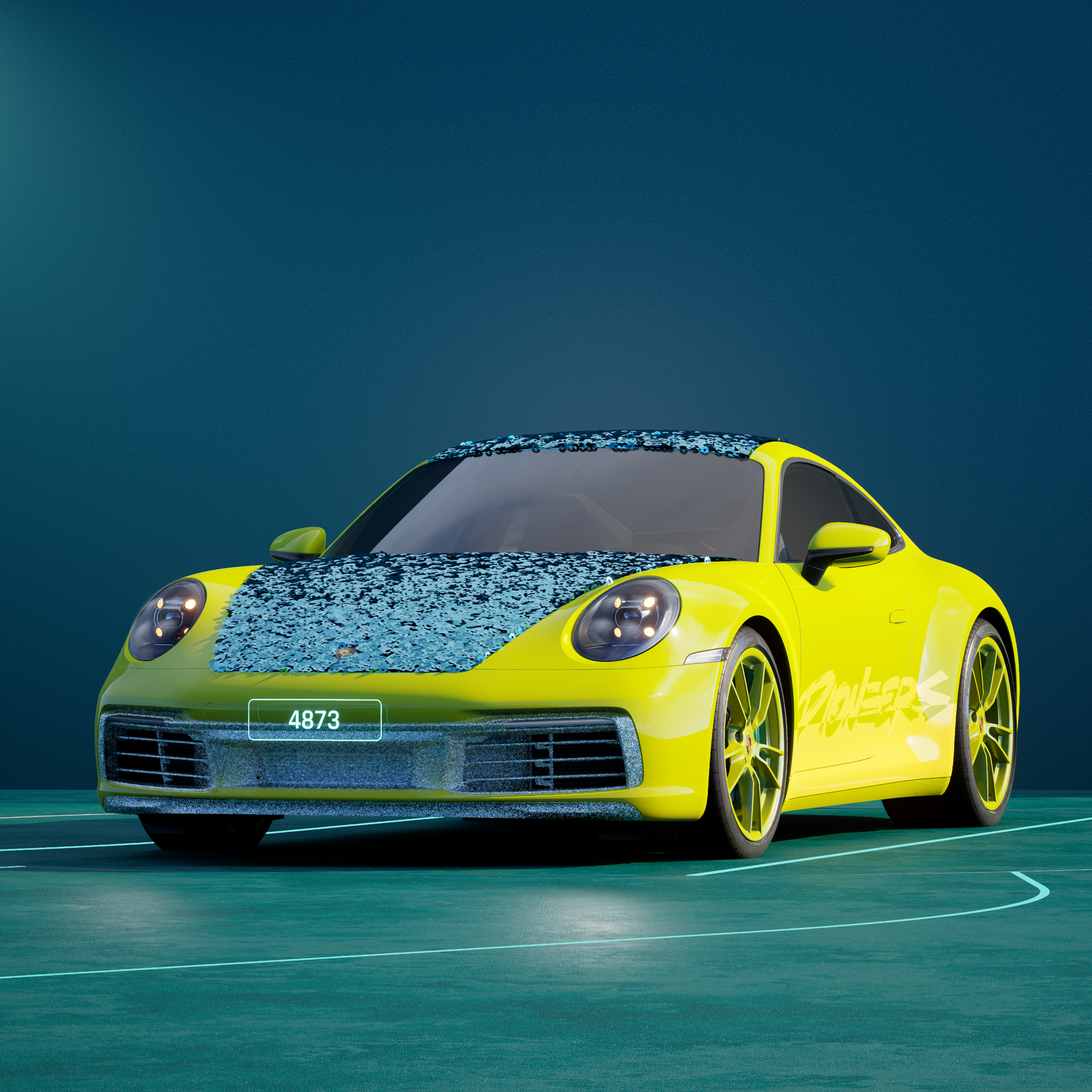 The PORSCHΞ 911 4873 image in phase