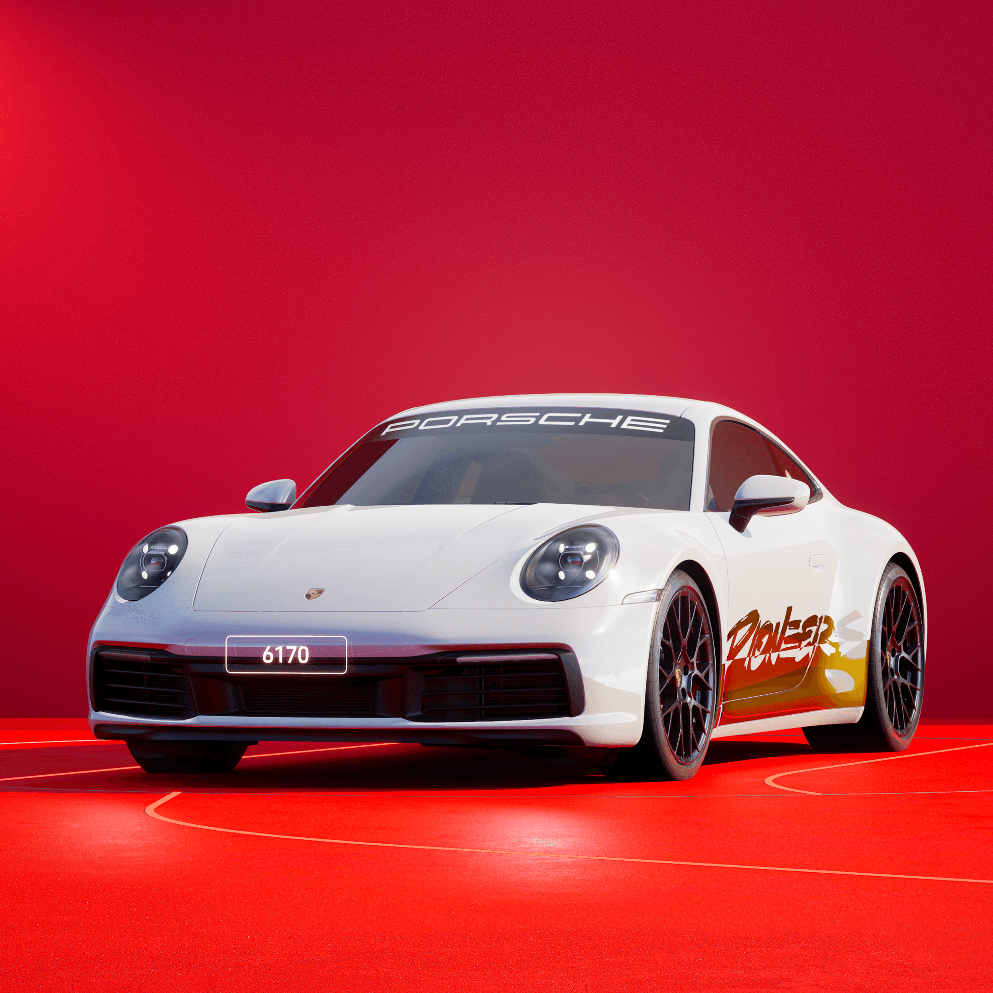 The PORSCHΞ 911 6170 image in phase