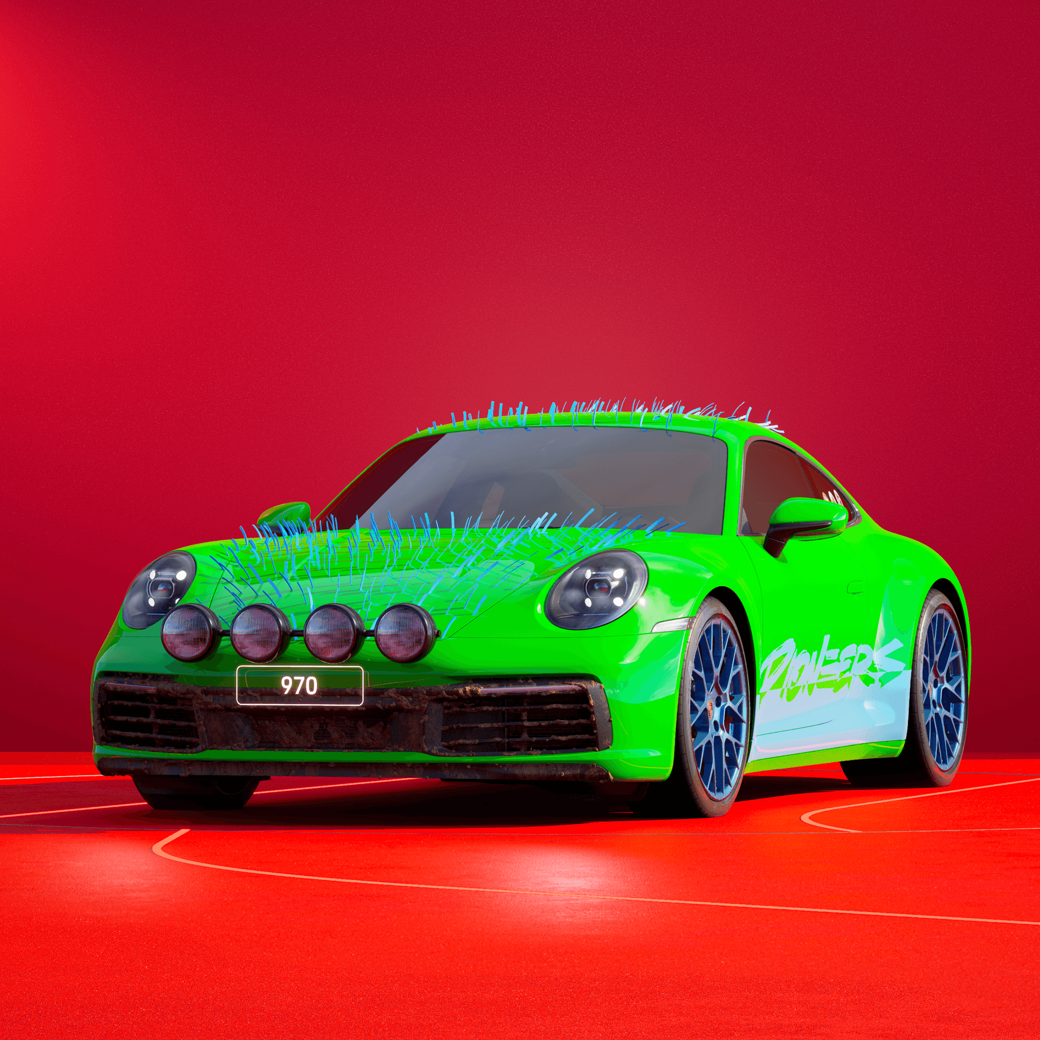The PORSCHΞ 911 970 image in phase