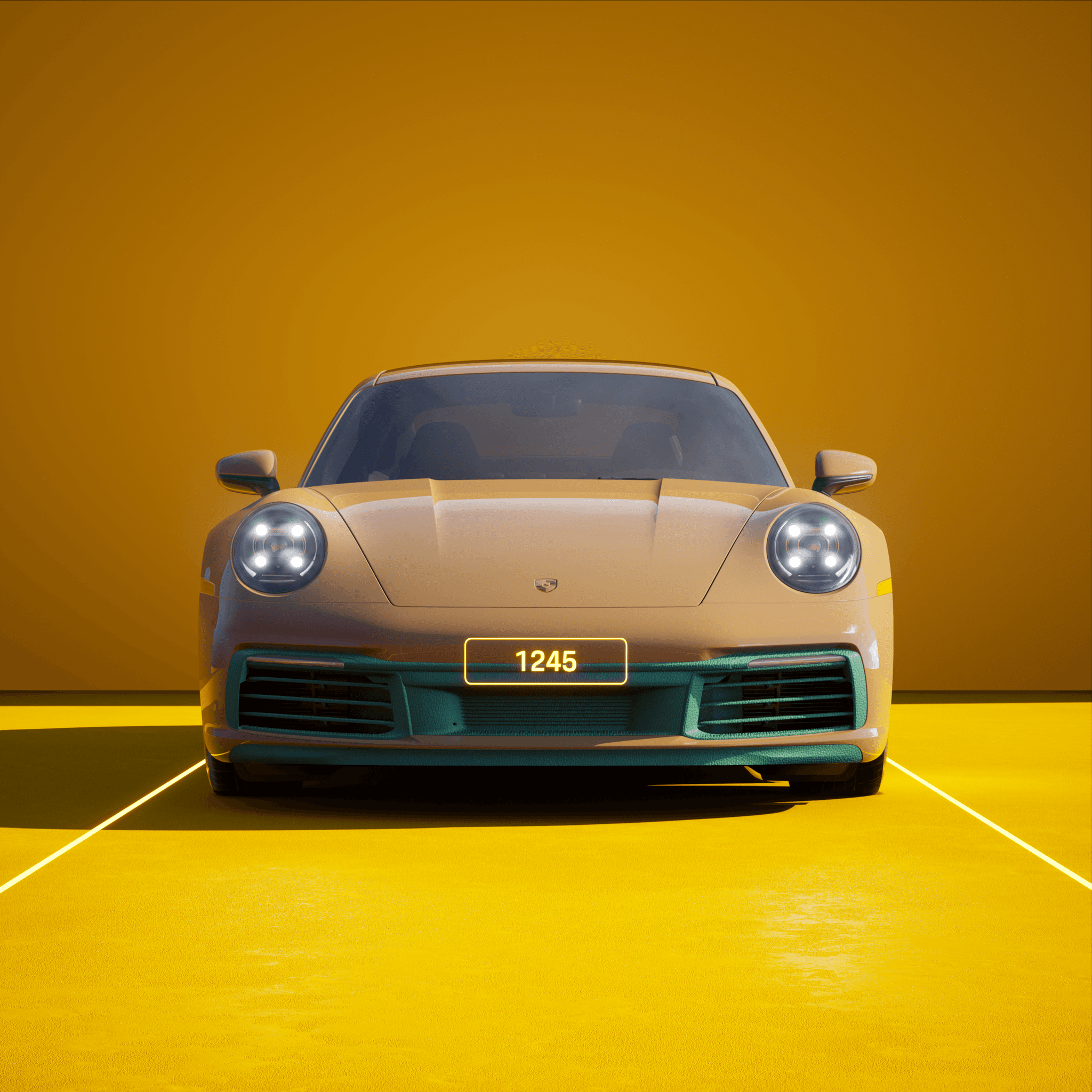 The PORSCHΞ 911 1245 image in phase
