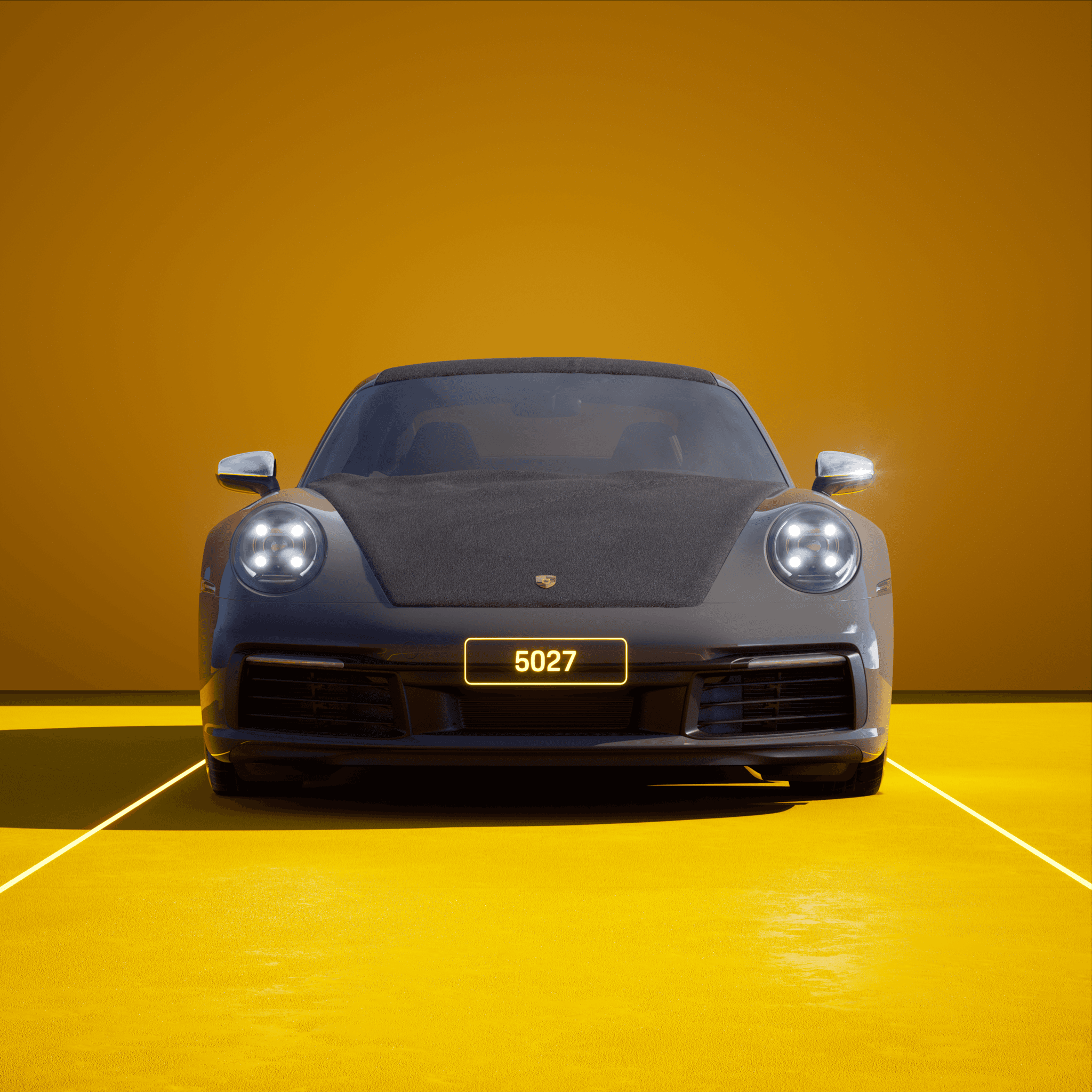 The PORSCHΞ 911 5027 image in phase