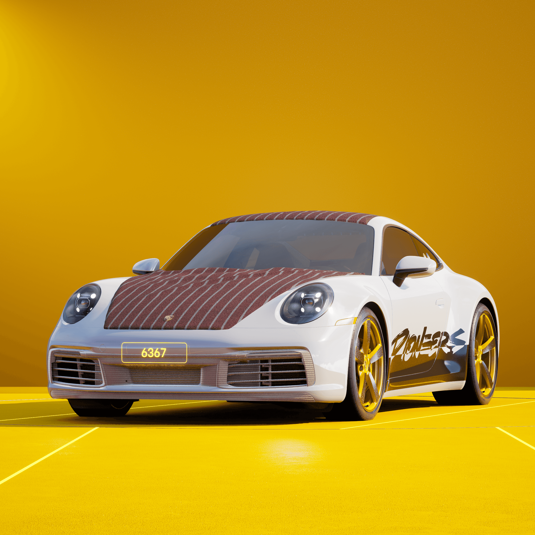 The PORSCHΞ 911 6367 image in phase