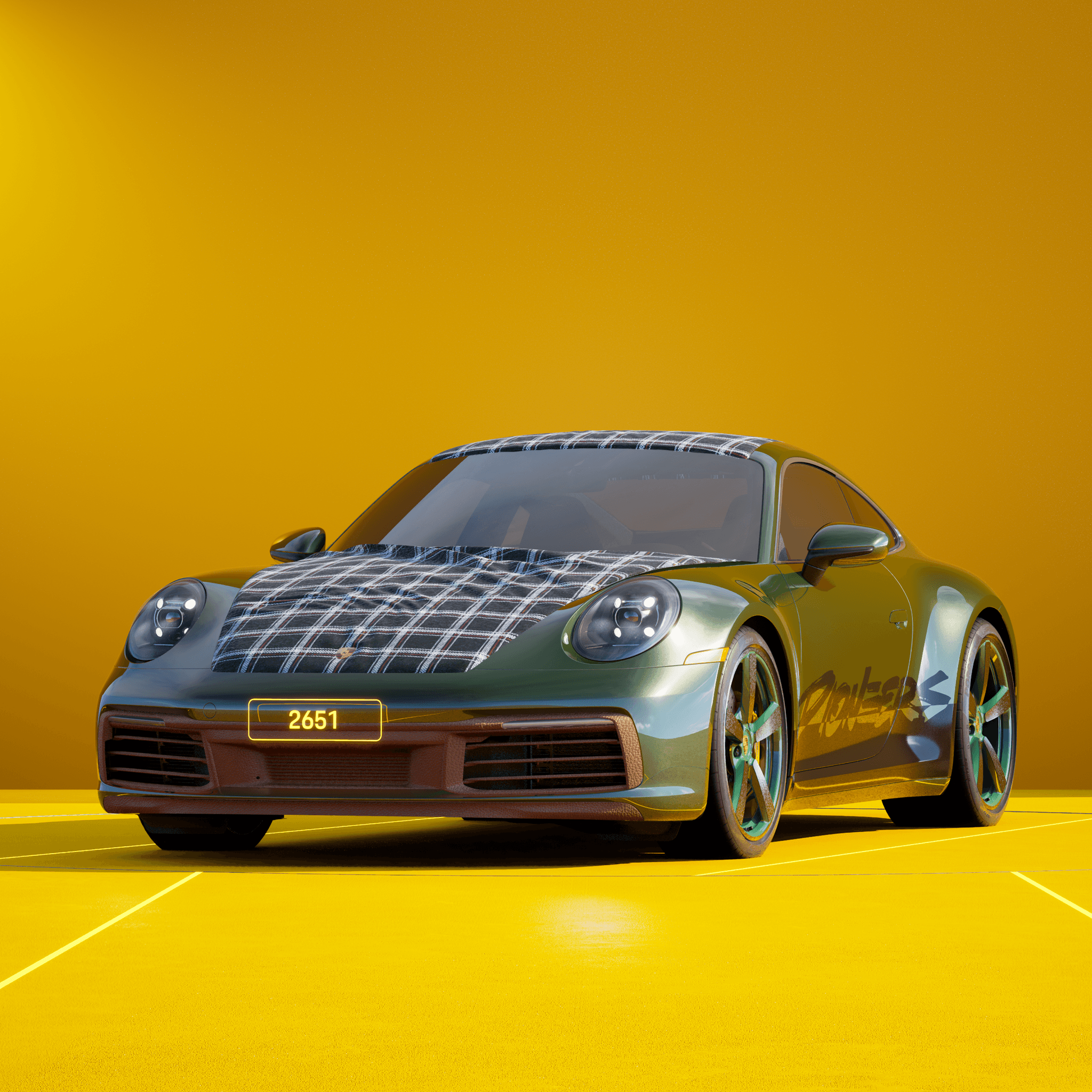 The PORSCHΞ 911 2651 image in phase