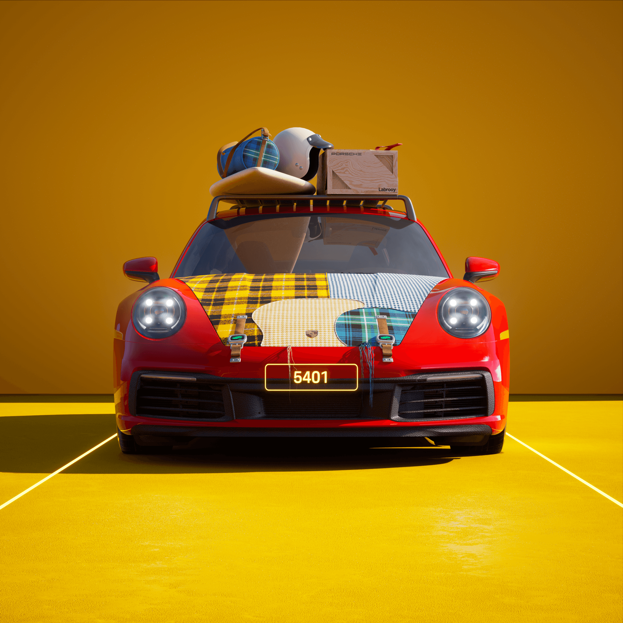 The PORSCHΞ 911 5401 image in phase