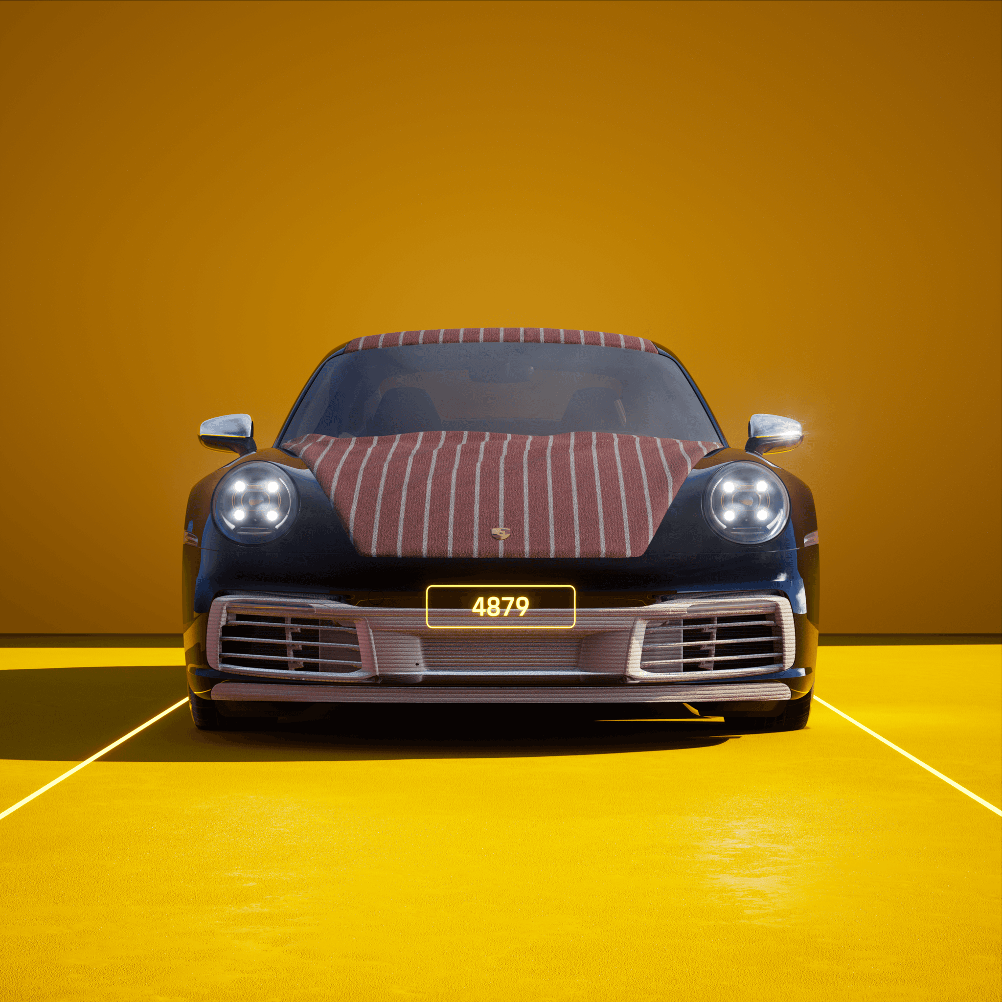 The PORSCHΞ 911 4879 image in phase