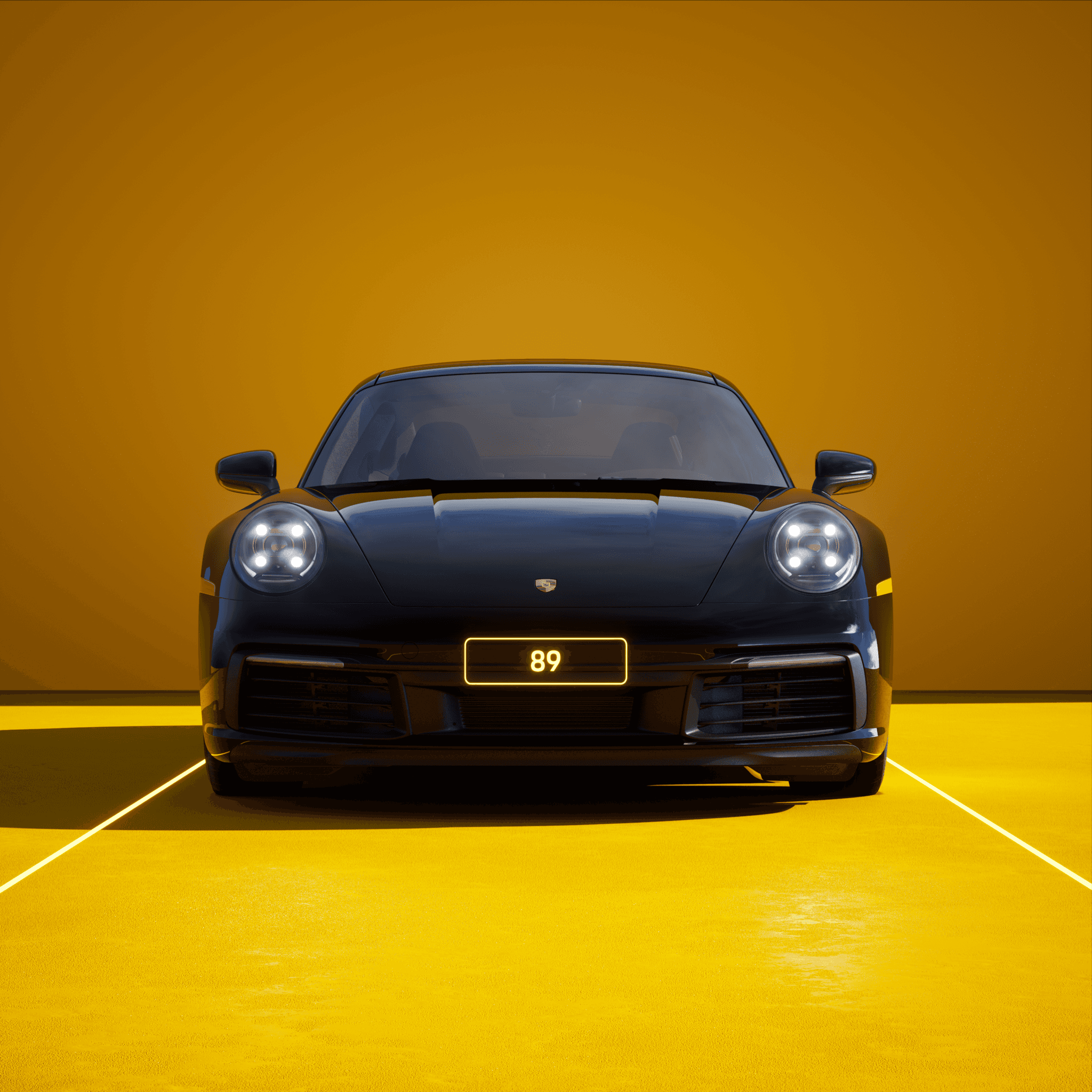 The PORSCHΞ 911 89 image in phase