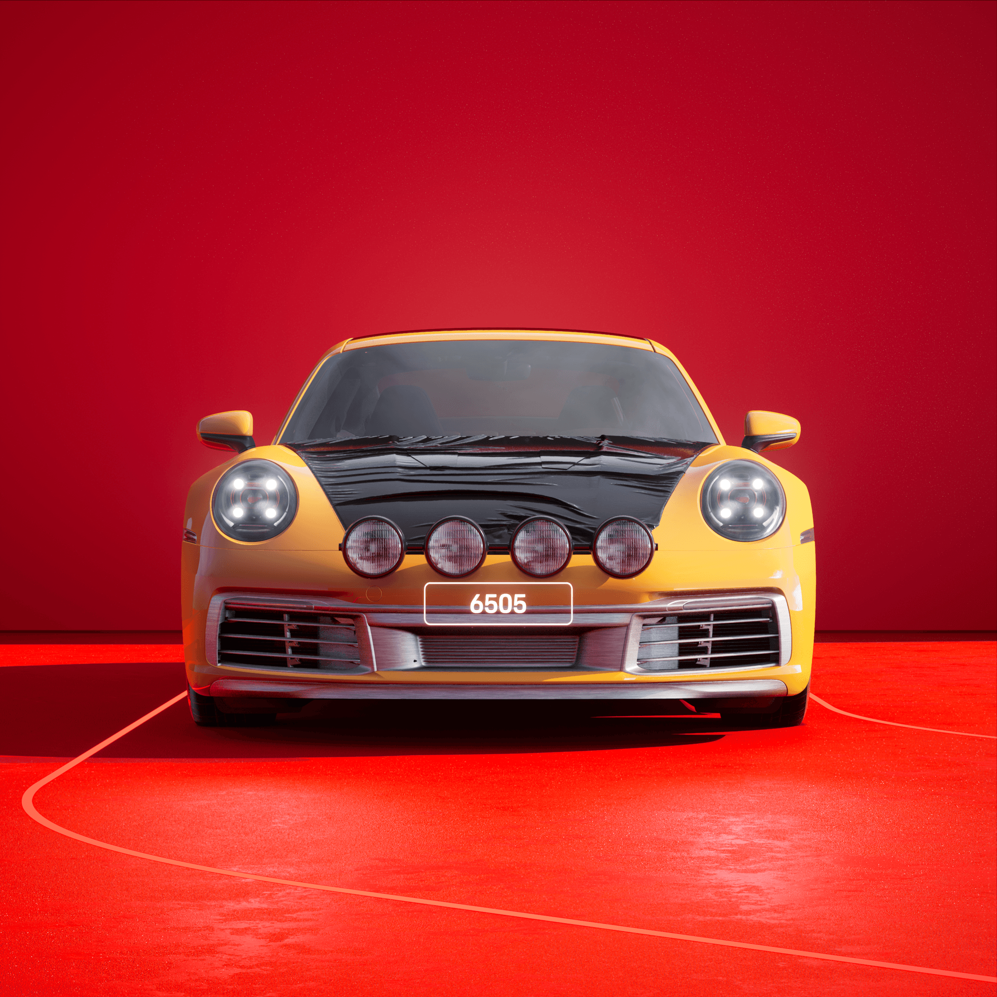 The PORSCHΞ 911 6505 image in phase