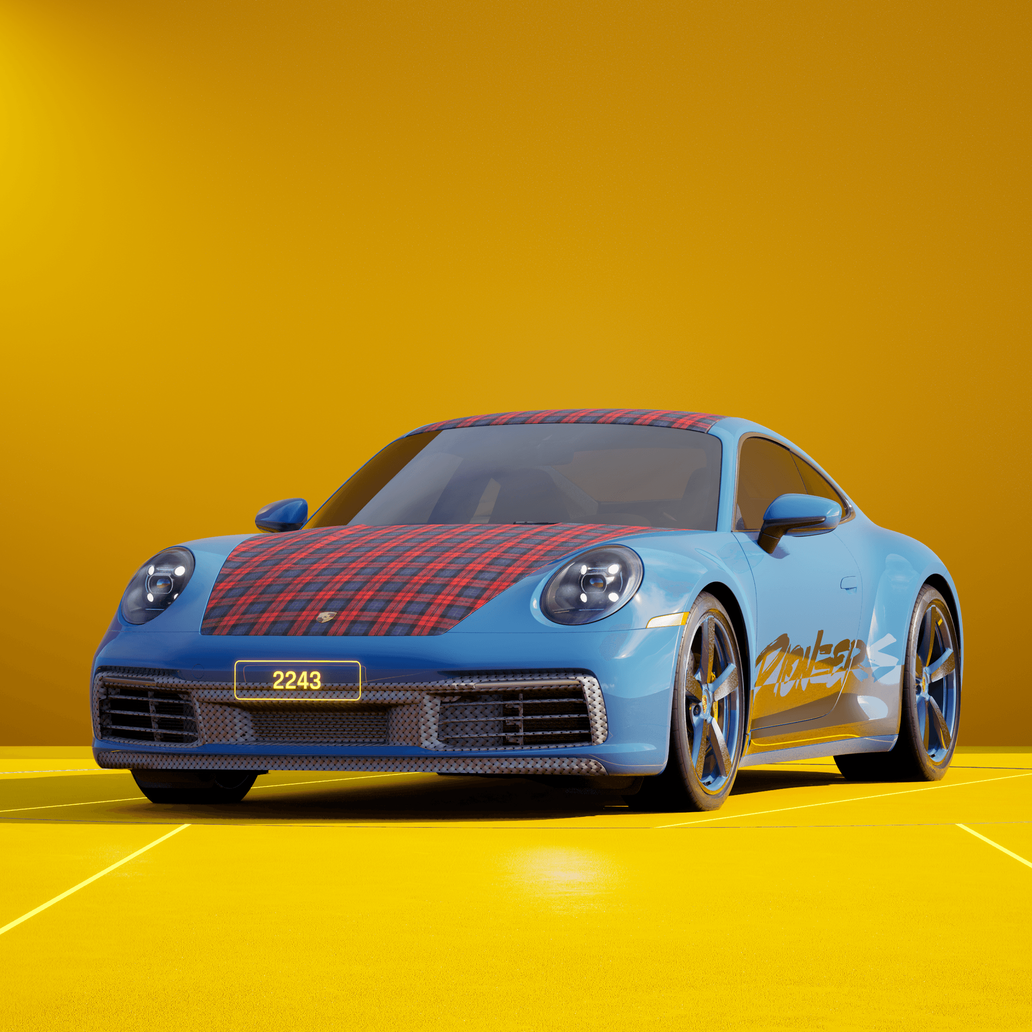 The PORSCHΞ 911 2243 image in phase